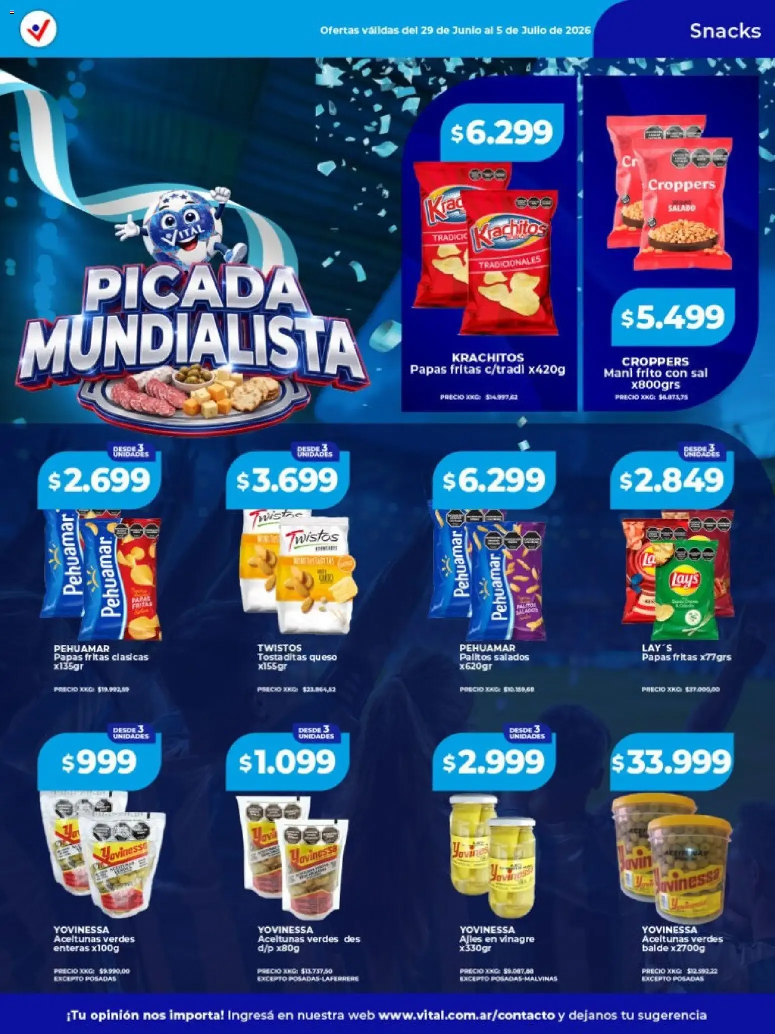 Ofertas de Vital - Ofertas || del 29/06/2026 - 05/07/2026 || Catálogo 29 de junio al 5 de julio 2026 - Página 20 del catálogo