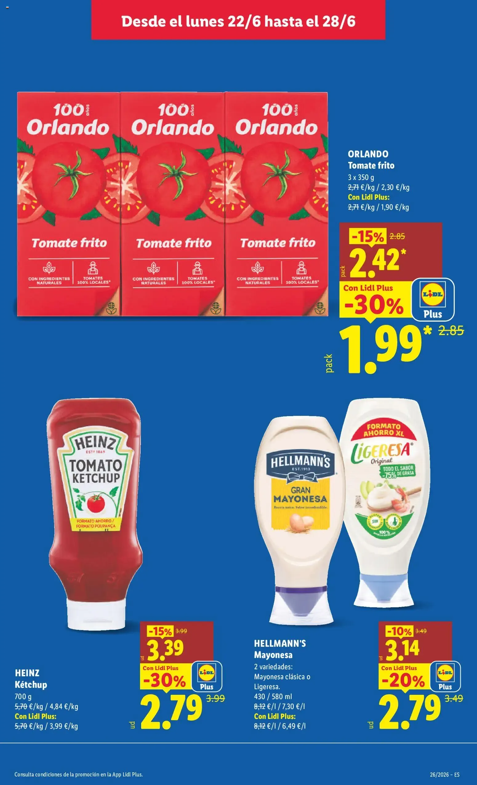 Catálogo de Lidl: Ahorra el doble 22 de junio al 28 de junio 2026 - Página 9