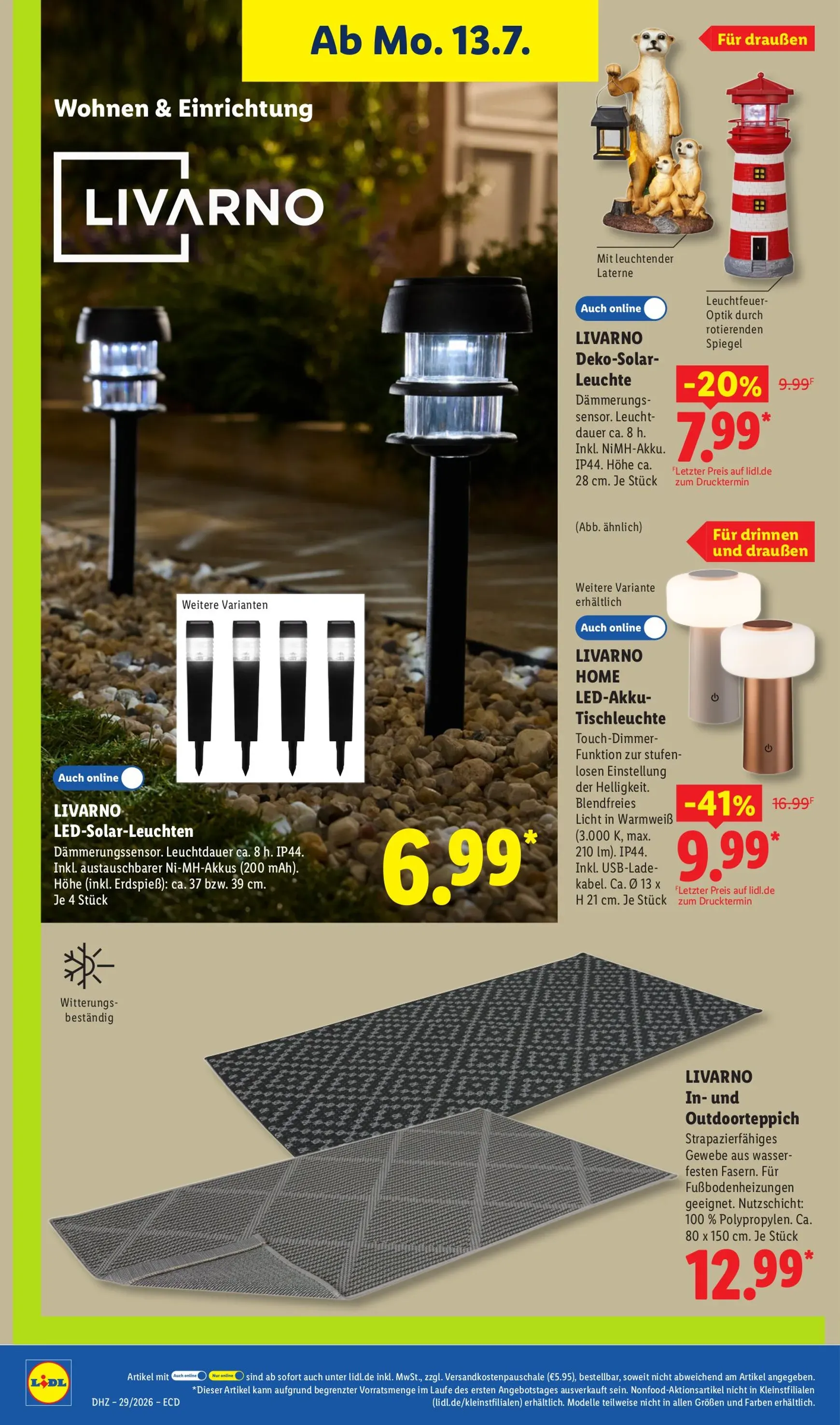 Lidl - Angebot der Woche Prospekt nächste Woche – von Montag 13.07.2026 bis Samstag 18.07.2026 von 13. Juli bis 18. Juli 2026 - Prospekt seite 16