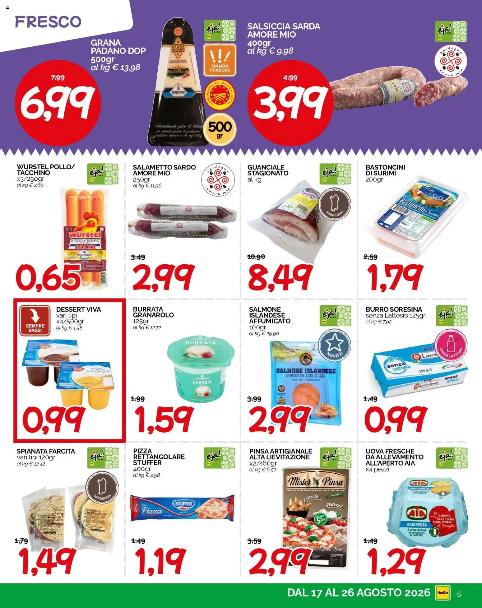 HarDis volantino dal 17/08/2026 - online Offerte da 17 agosto a 26 agosto di 2026 - Pagina del volantino 5