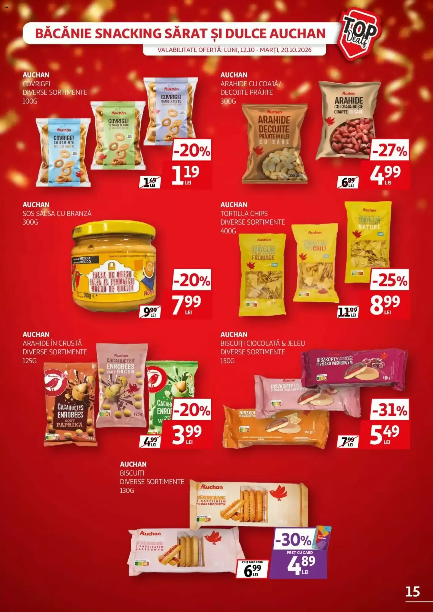 Catalog Catalog Auchan de la 12 octombrie până la 20 octombrie 2026 - Revista Pagina 15