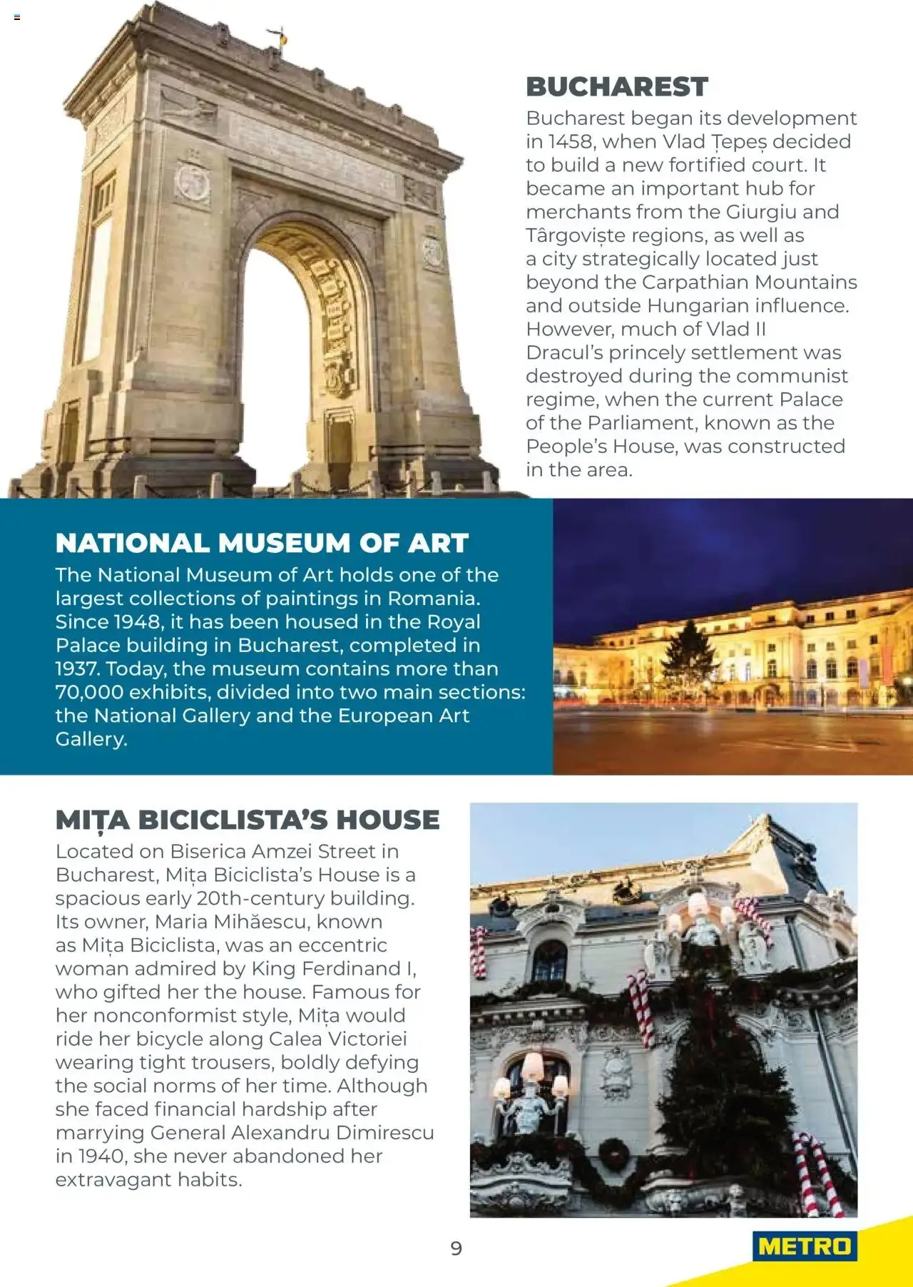 Catalog TRAVEL DREAM TOURISM GUIDE de la 1 ianuarie până la 31 decembrie 2026 - Revista Pagina 9