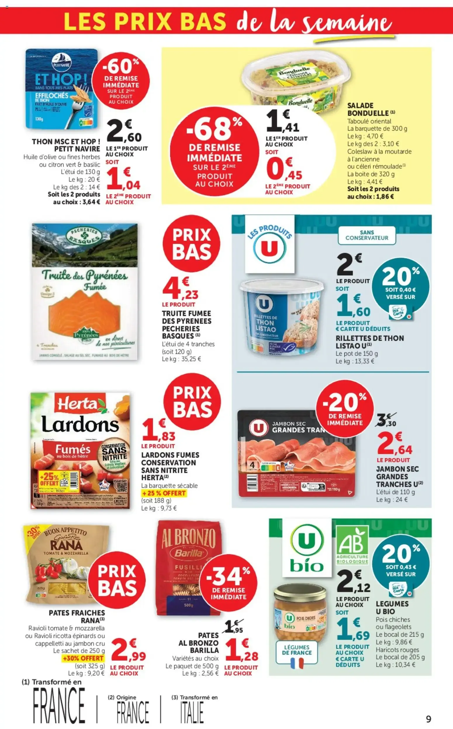 U Express catalogue à partir du 15/07/2026 - promo en ligne du 15 juillet au 26 juillet 2026 - Catalogue page 9