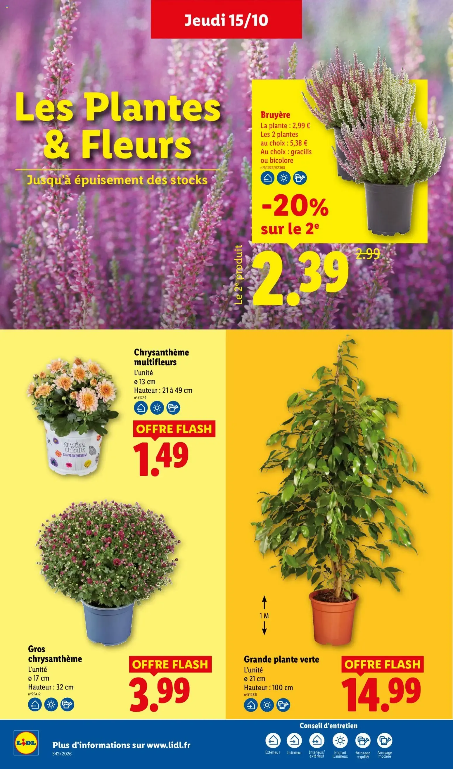 Catalogue LIDL du 15/10/2026 | Promo prospectus en ligne du 15 octobre au 21 octobre 2026 - Catalogue page 40