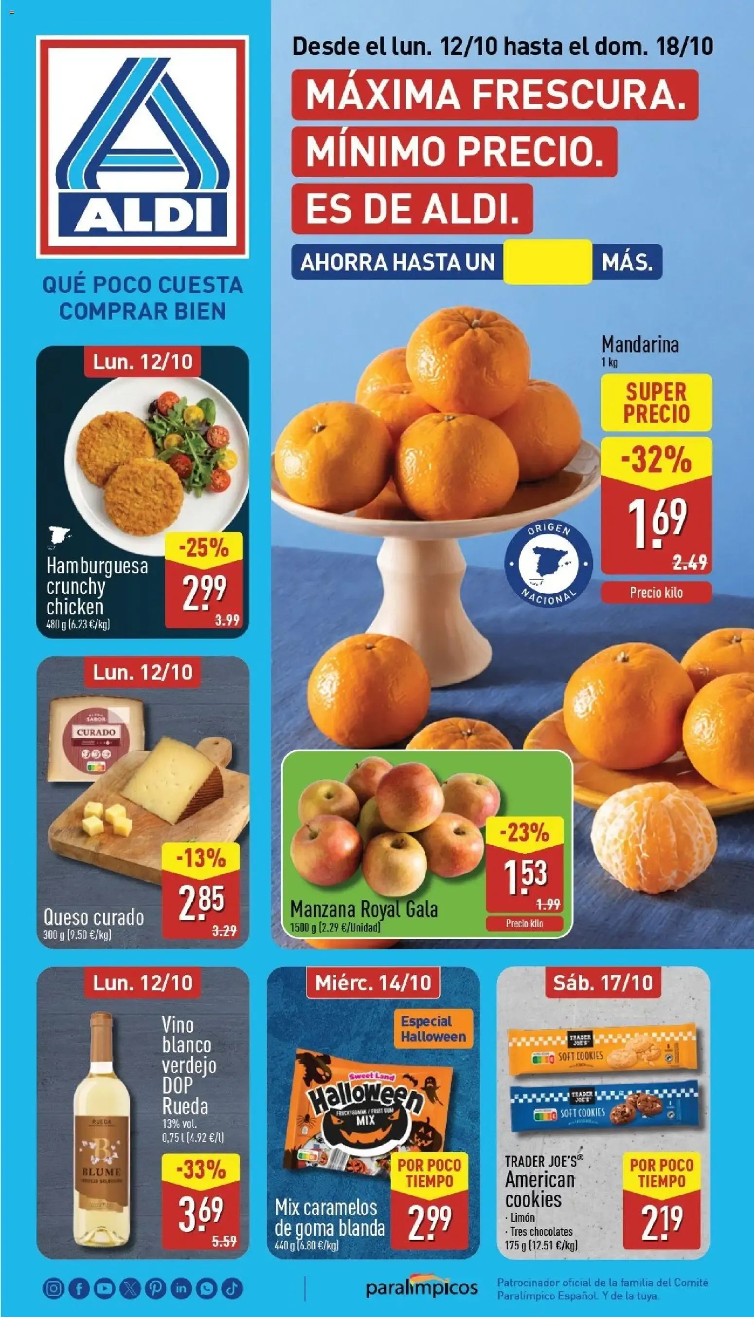 Catálogo de Ofertas de Aldi 12 de octubre al 18 de octubre 2026 - Página 1
