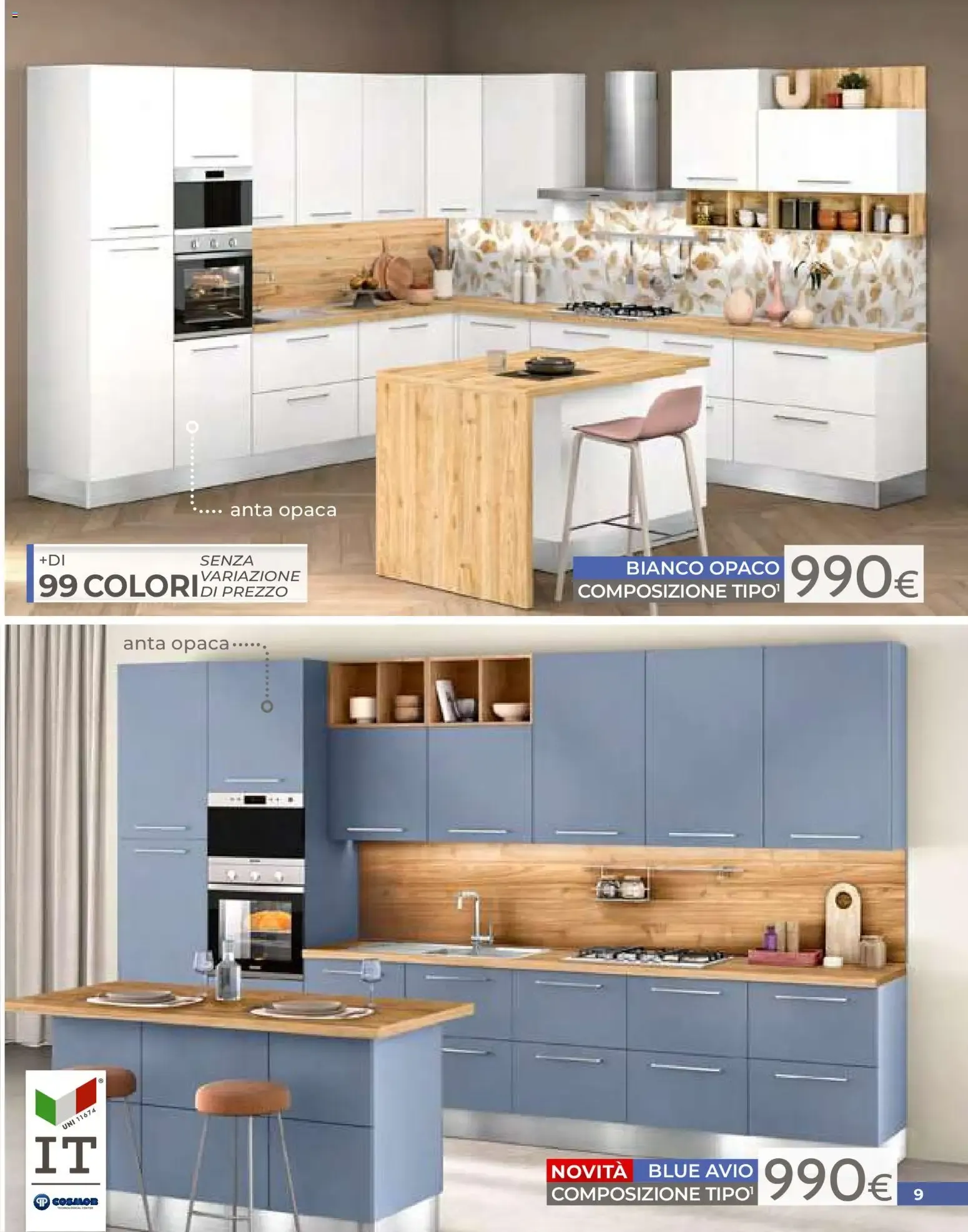 Mondo Convenienza - Speciale Cucine da 1 aprile a 30 giugno di 2026 - Pagina del volantino 9