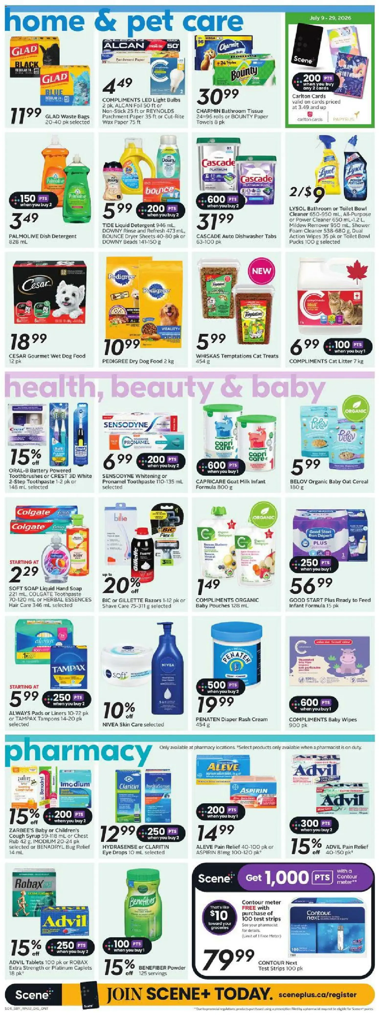 Sobeys weekly flyer / circulaire from Jul 16, 2026 > weekly specials & deals from July 16 to July 22 2026 - flyer page 12