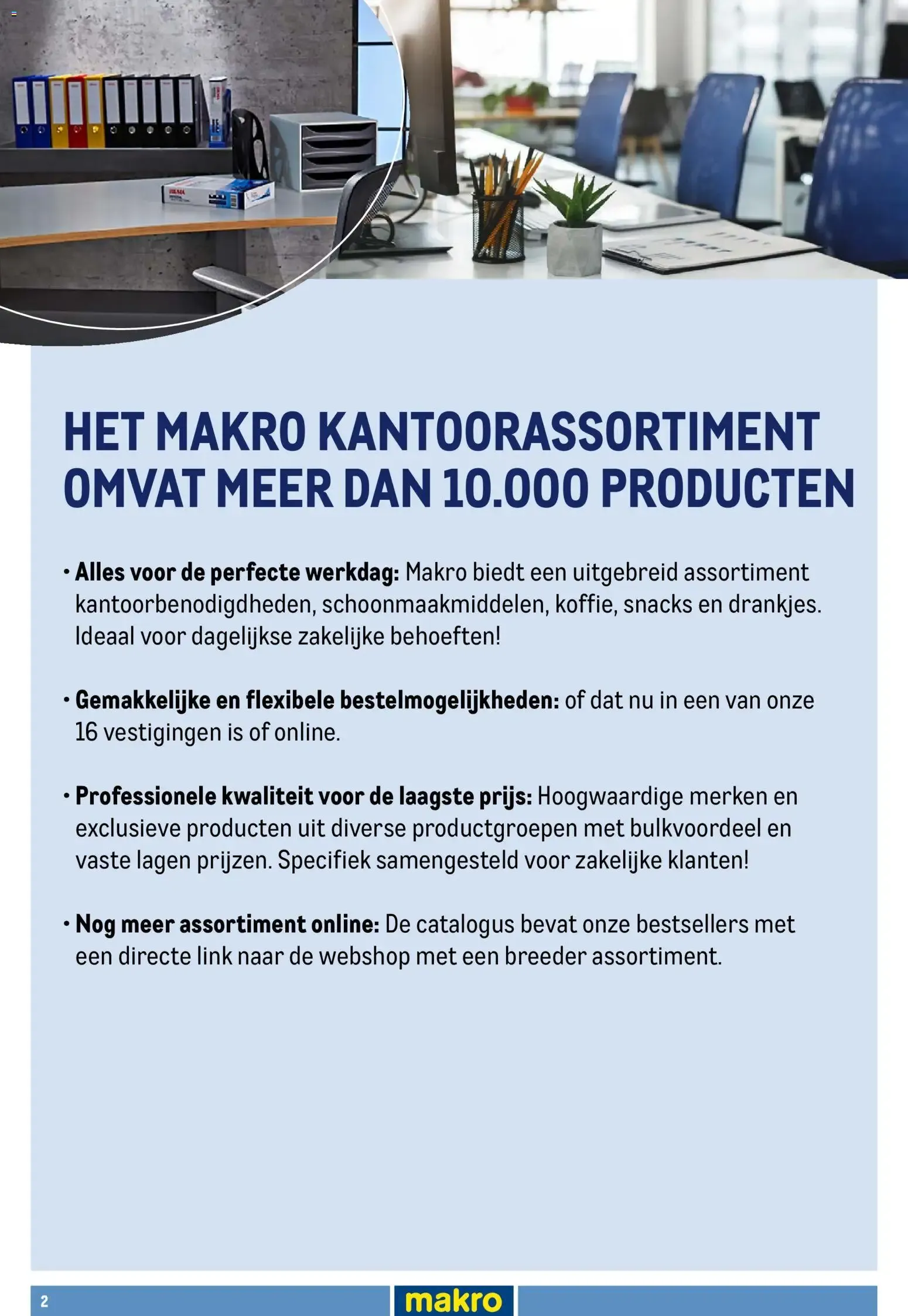 Makro Kantoor van 9 augustus tot 6 september 2026 - Folder pagina 2