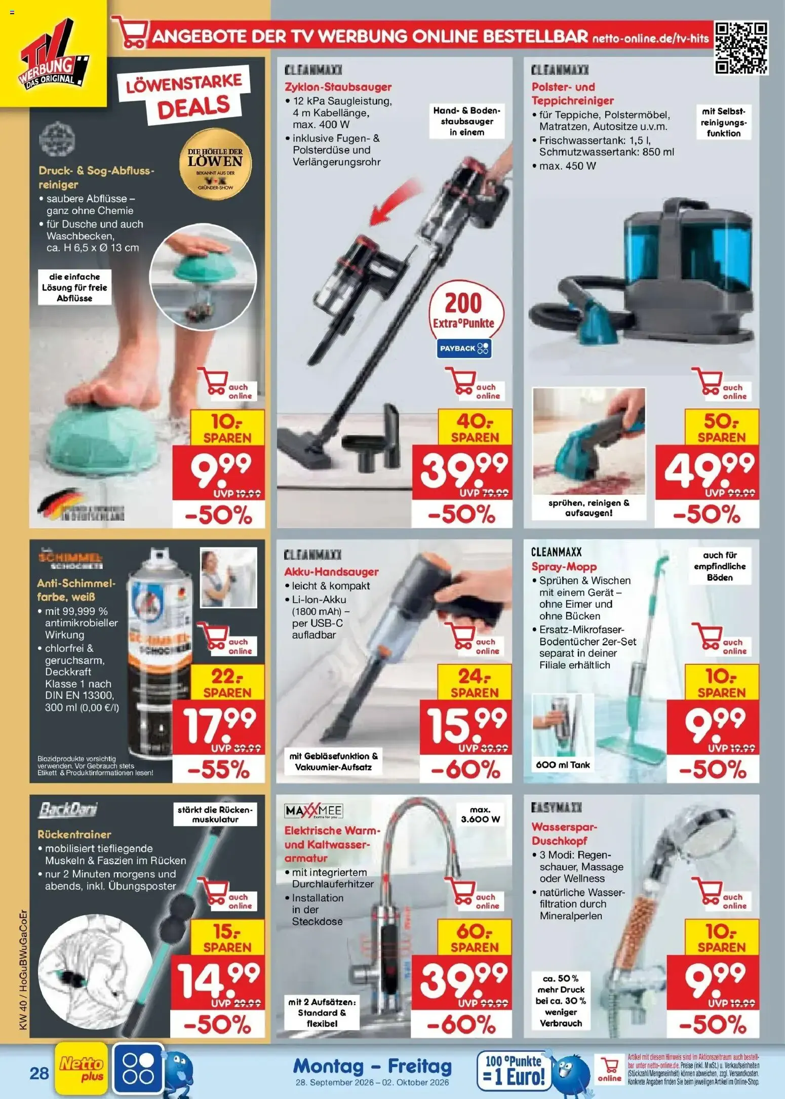 Netto Marken-Discount Prospekt Leipzig (ab 28.09.2026) » Angebote von 28. September bis 2. Oktober 2026 - Prospekt seite 40