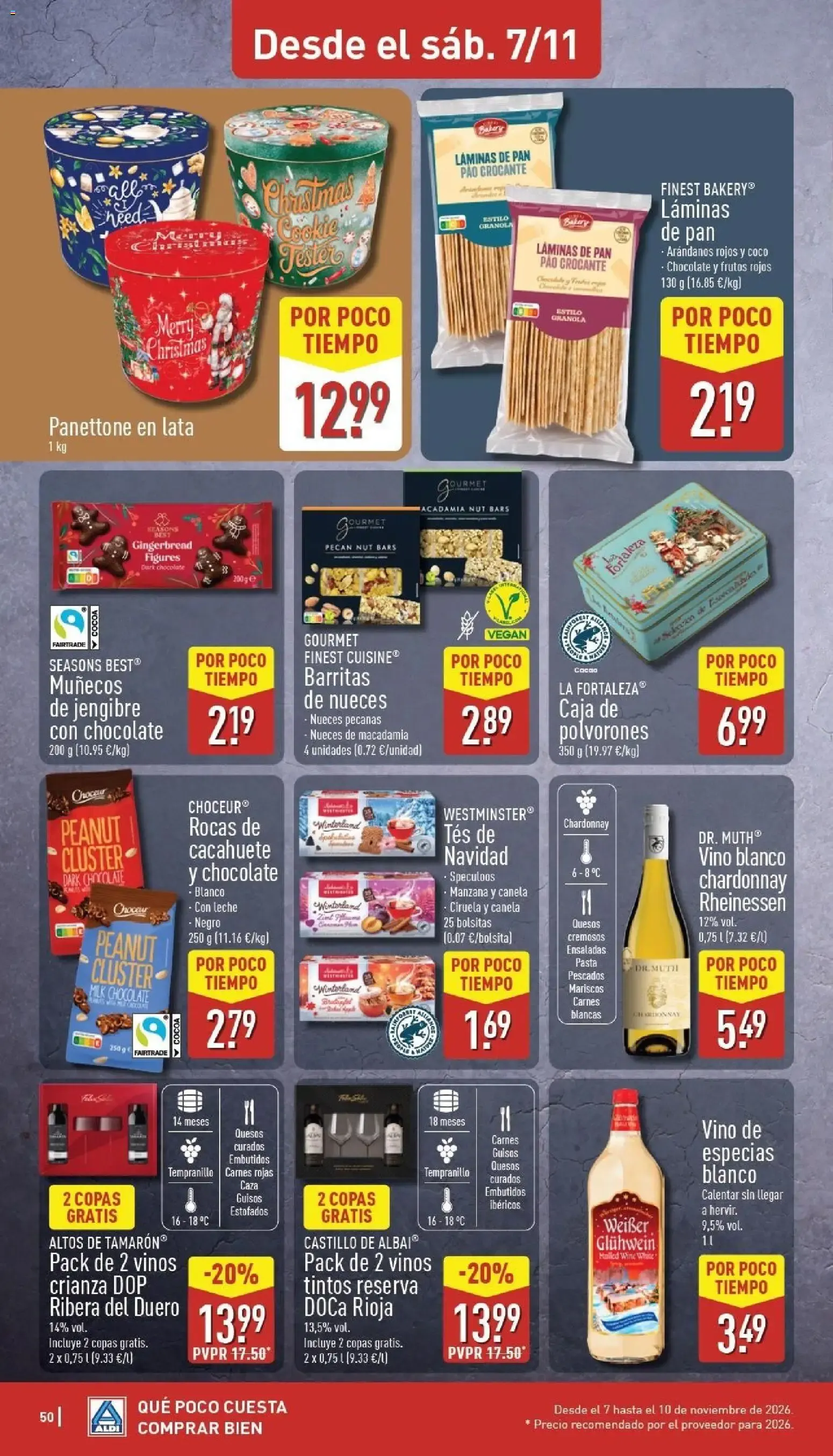 Catálogo de Aldi: Juega a lo Grande a Precios Muy Pequeños 2 de noviembre al 8 de noviembre 2026 - Página 50