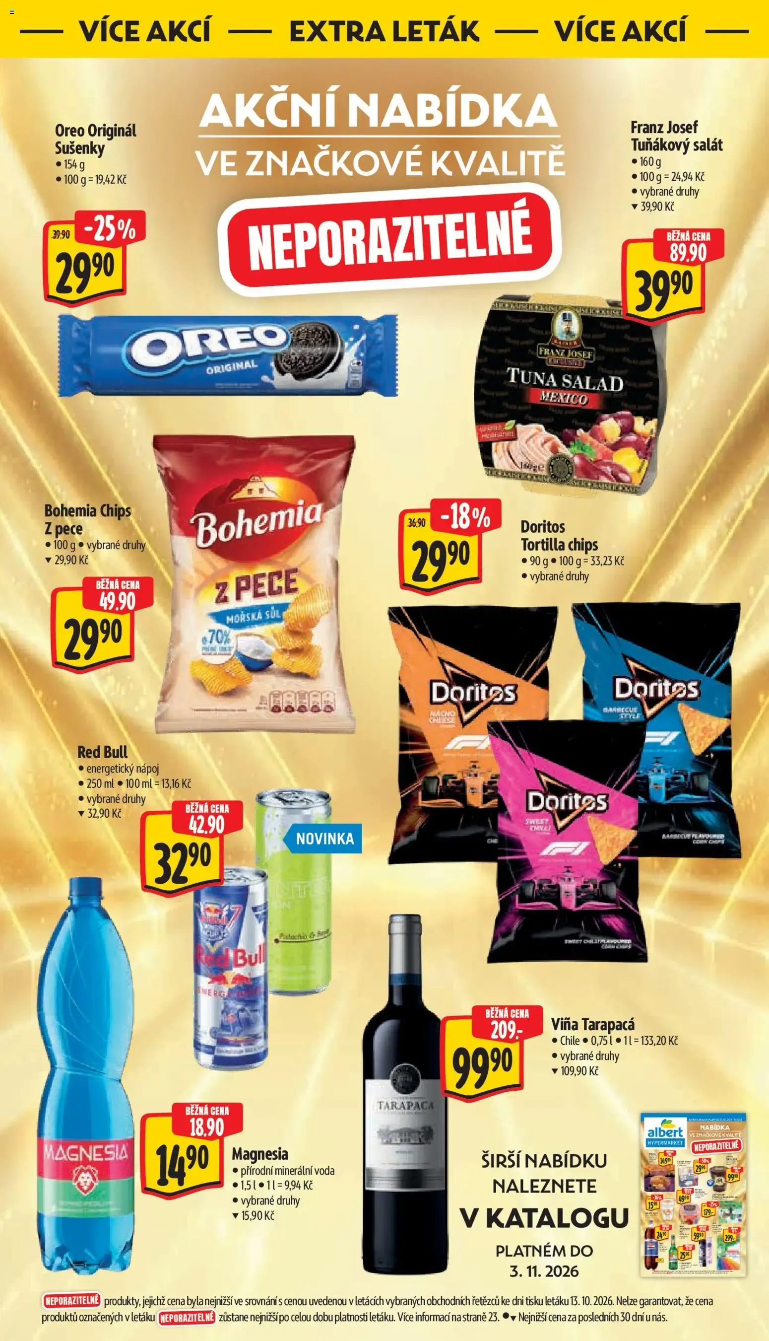 Albert leták - Hypermarket Jablonec nad Tisou od 28.10.2026 - Akční leták - 29. října 3. listopadu 2026 - Page 49