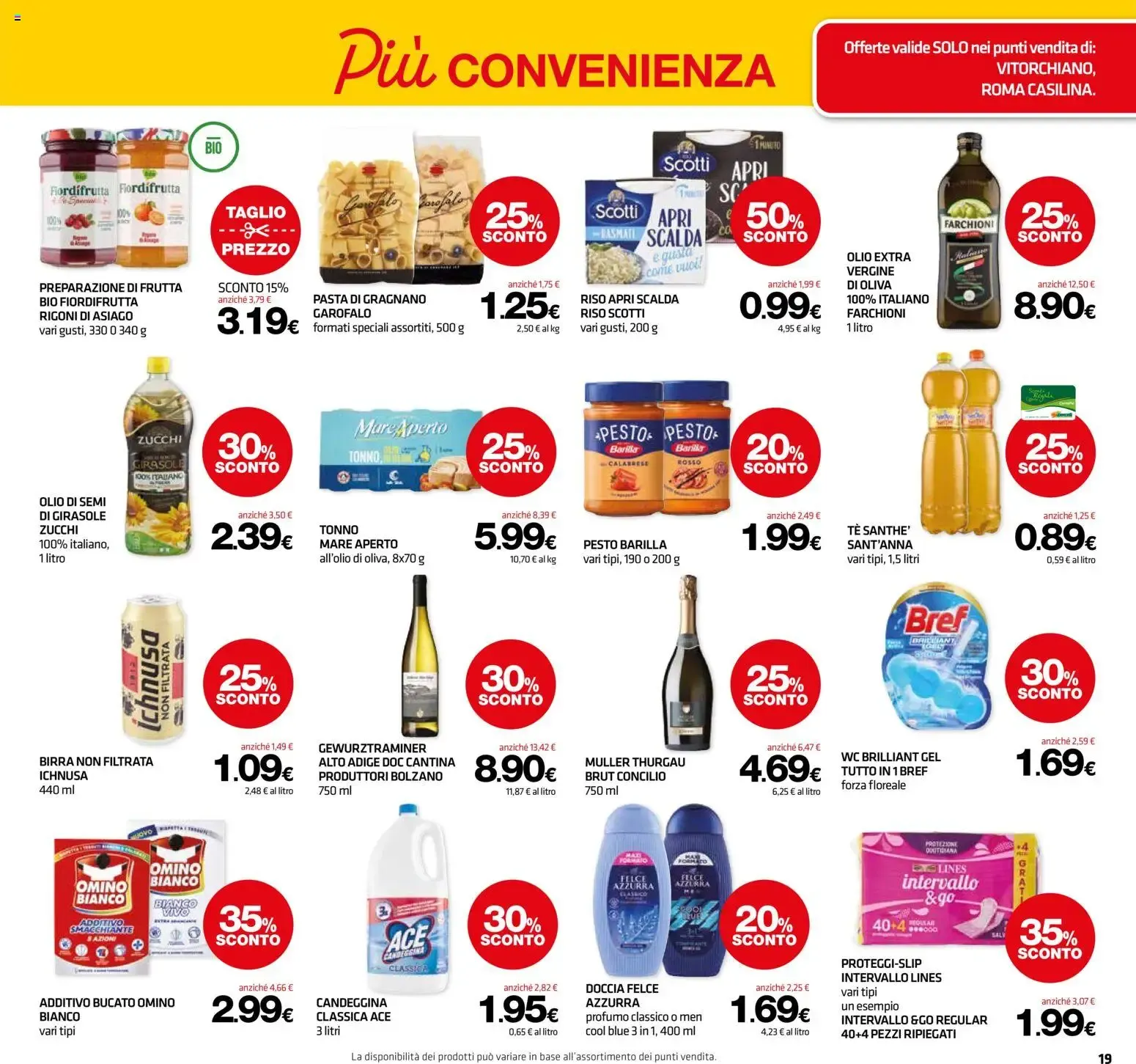 Superconti volantino dal 13/08/2026 - online Offerte da 13 agosto a 26 agosto di 2026 - Pagina del volantino 19