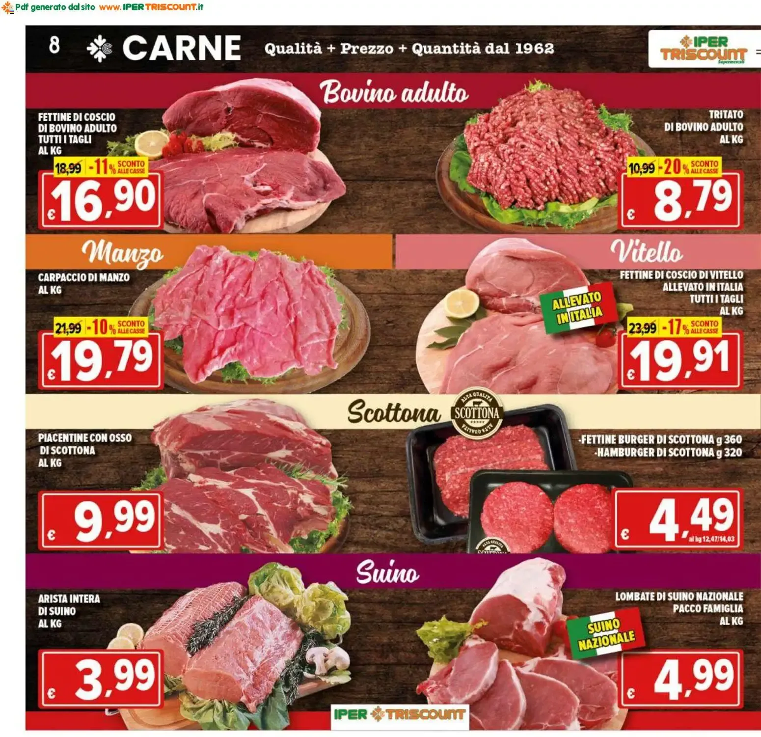 Ipertriscount volantino dal 31/07/2026 - online Offerte da 31 luglio a 11 agosto di 2026 - Pagina del volantino 8