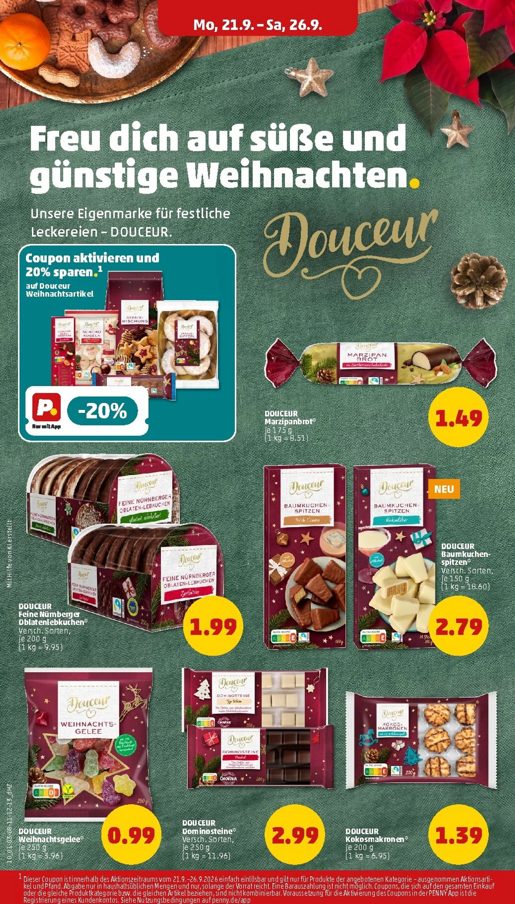 PENNY Prospekt nächste Woche – von Montag 21.09.2026 bis Samstag 26.09.2026 von 21. September bis 26. September 2026 - Prospekt seite 16