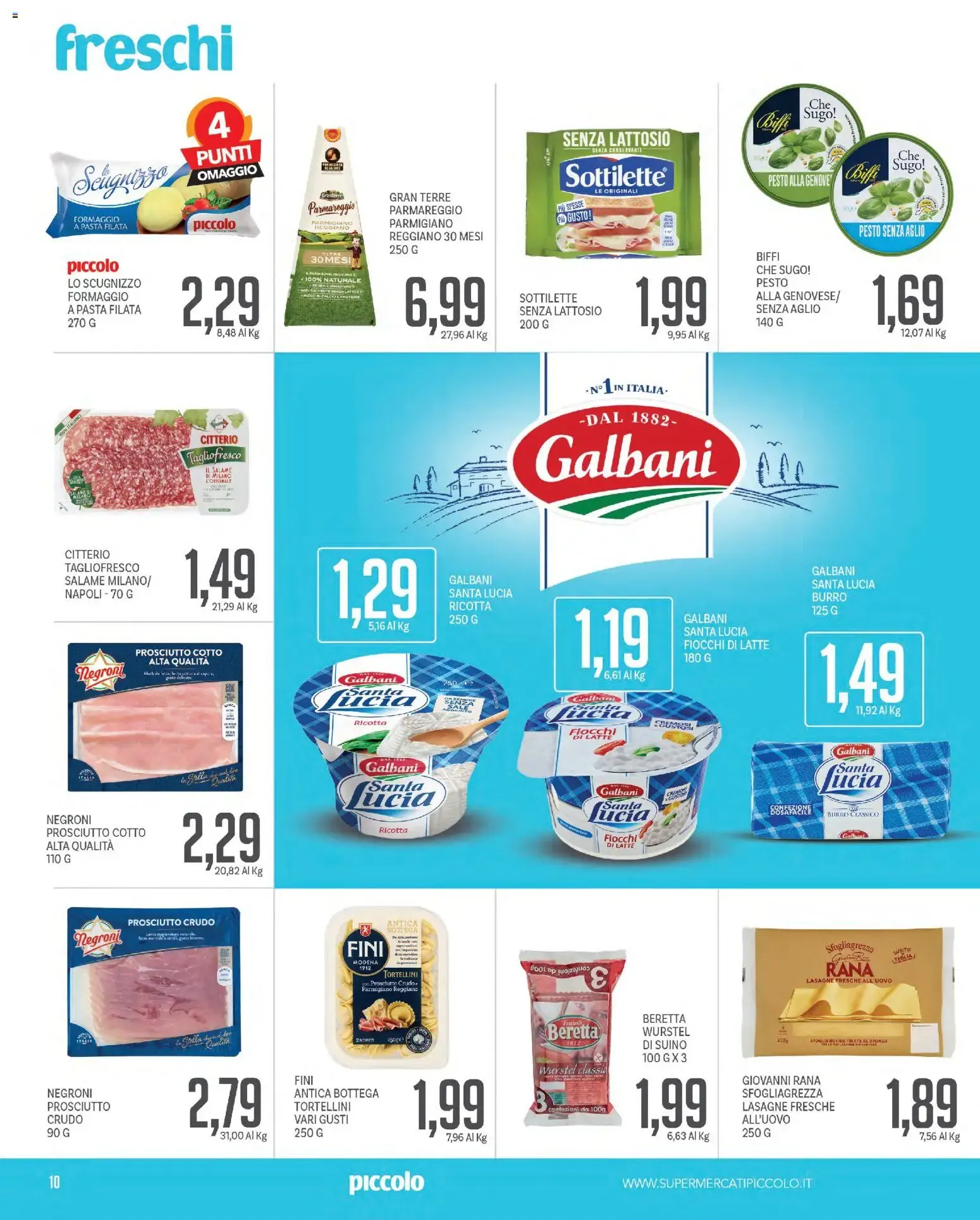 Piccolo volantino dal 12/10/2026 - online Offerte da 12 ottobre a 25 ottobre di 2026 - Pagina del volantino 10