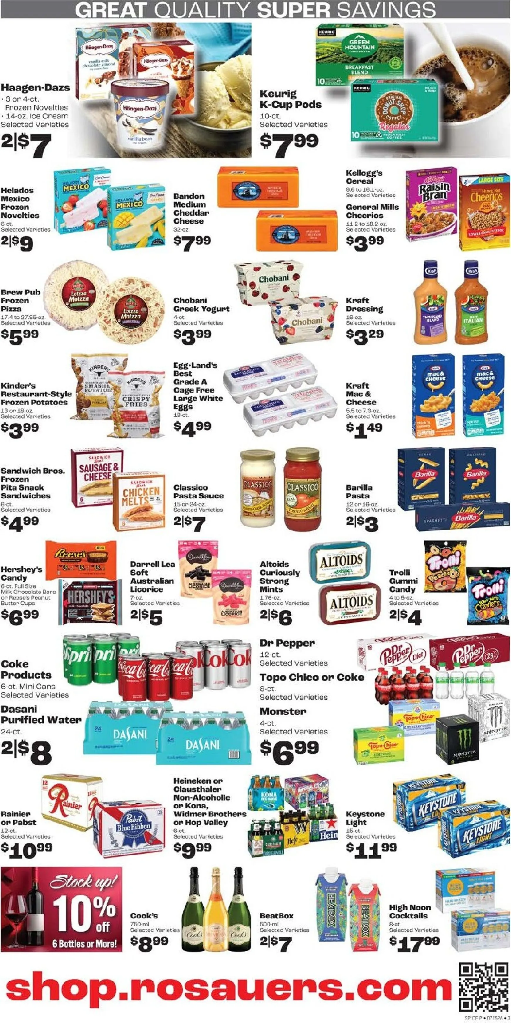 Weekly ad Current Rosauers leaflet valid from Wednesday 07/15/2026 to Tuesday 07/21/2026 from July 15 to July 21 2026 - Page 3