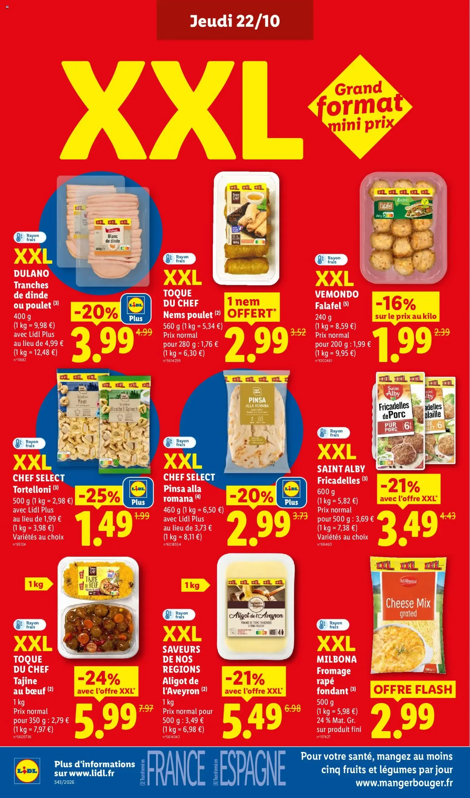 Lidl: Le Moins Toujours Plus du 22 octobre au 28 octobre 2026 - Catalogue page 24
