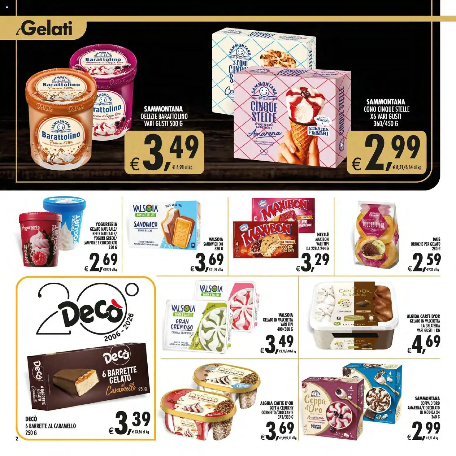 Nuovo Decò volantino Gourmet Sicilia dal 21/07/2026 > offerte anteprima 🛍️ da 21 luglio a 30 luglio di 2026 - Pagina del volantino 2