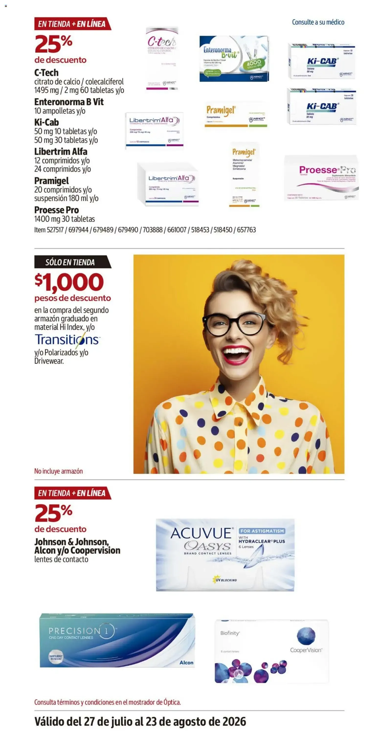 Catálogo de Descuentos exclusivos para socios 27 de julio al 23 de agosto 2026 - Pagina 36