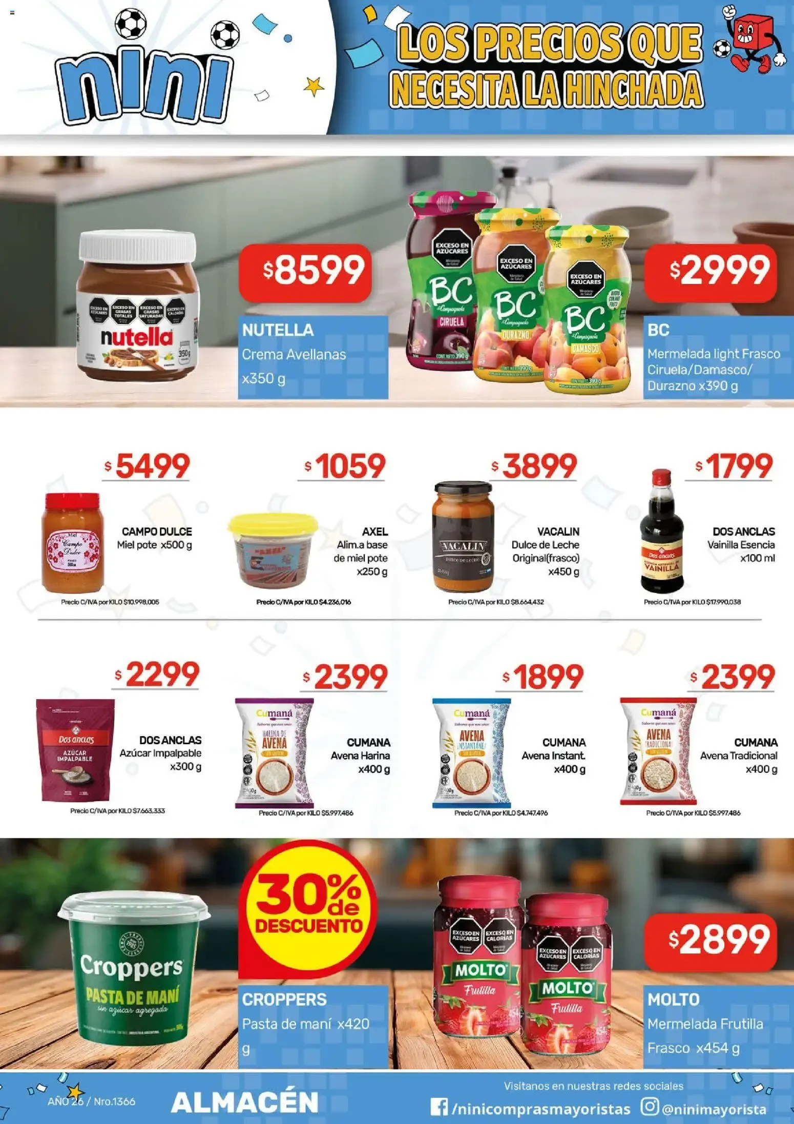 Ofertas de NINI Mayorista ofertas del 29/06/2026 - 05/07/2026 29 de junio al 5 de julio 2026 - Página 29 del catálogo