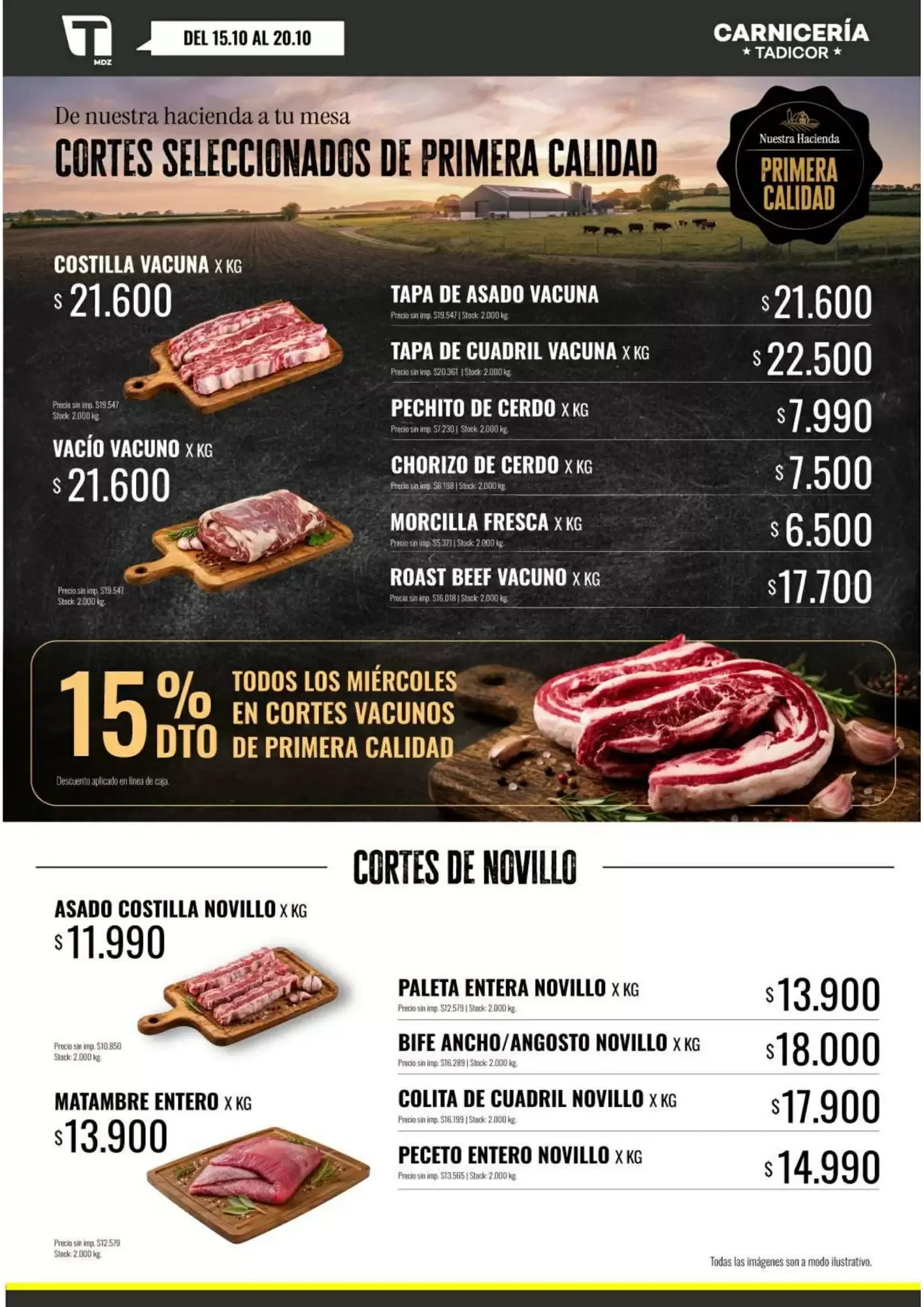 Ofertas de Catálogo de Ofertas Tadicor Mayorista - Minorista 15 de octubre al 20 de octubre 2026 - Página 7 del catálogo
