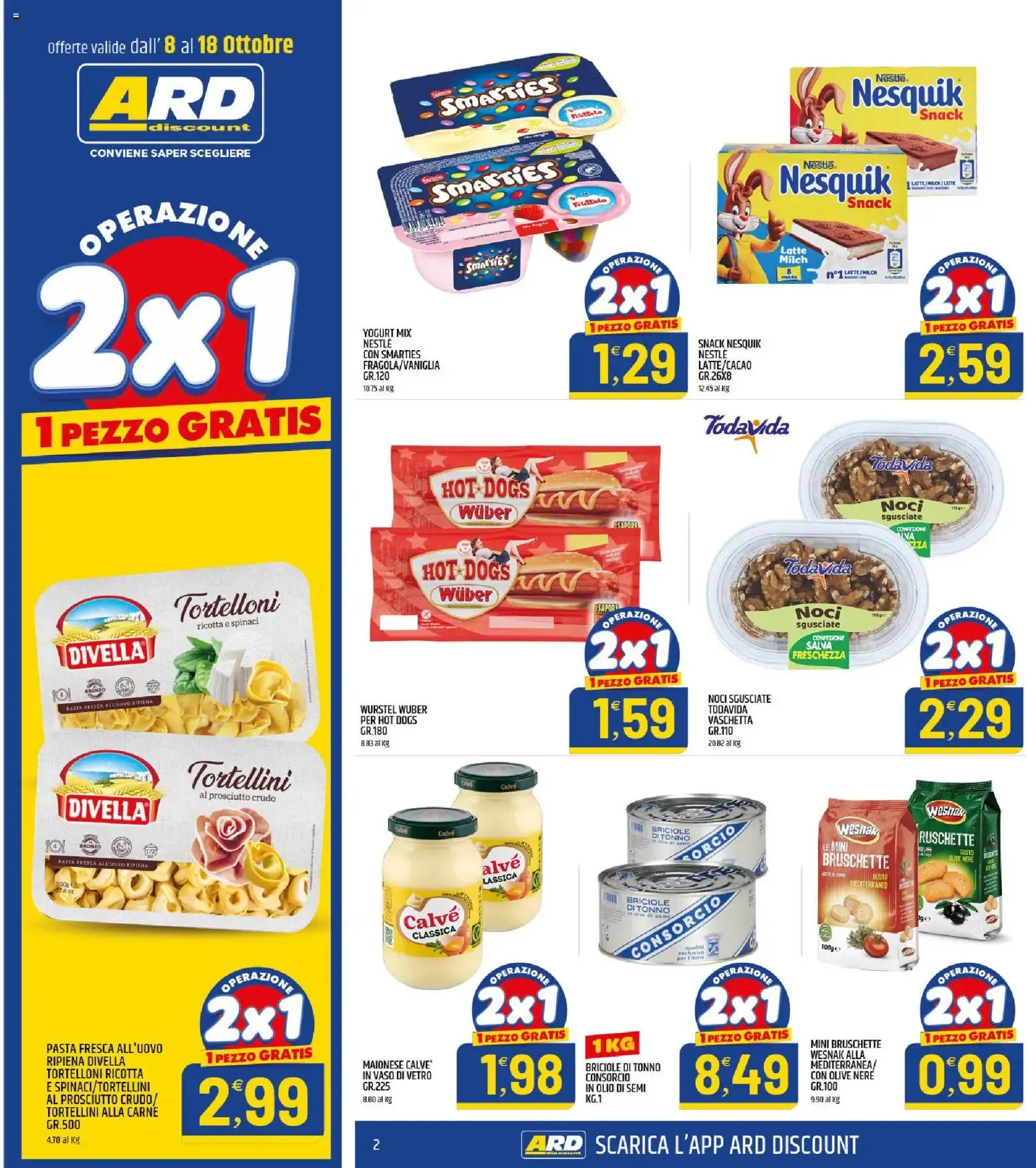 Nuovo ARD Discount volantino dal 08/10/2026 > offerte anteprima 🛍️ da 8 ottobre a 18 ottobre di 2026 - Pagina del volantino 2
