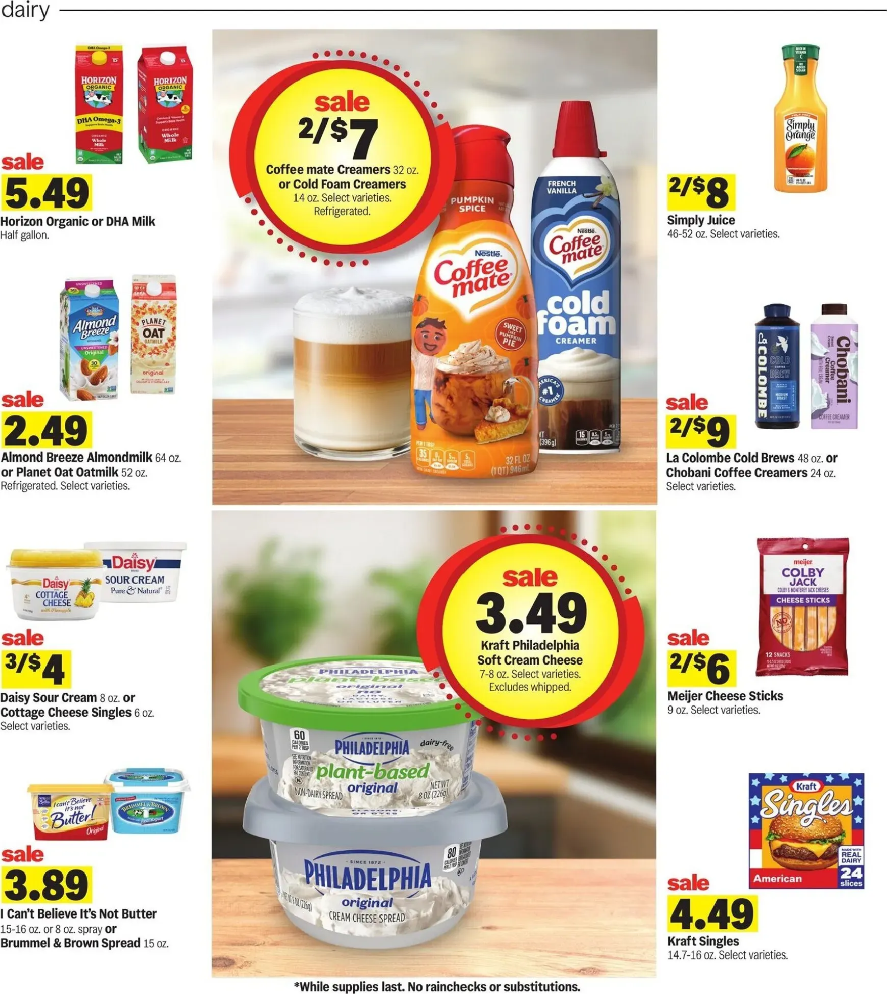 Weekly promotion Meijer Good Life Quality Real Low Prices spanning from September 9 to September 15 2026 - Page 7 for Catalogue 365