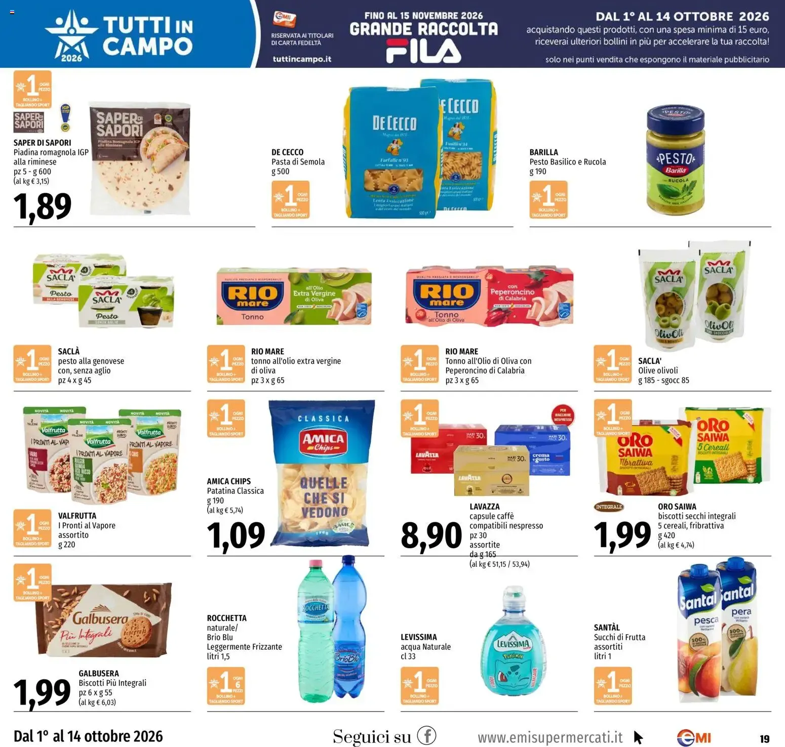 EMI volantino dal 01/10/2026 - online Offerte da 1 ottobre a 14 ottobre di 2026 - Pagina del volantino 19