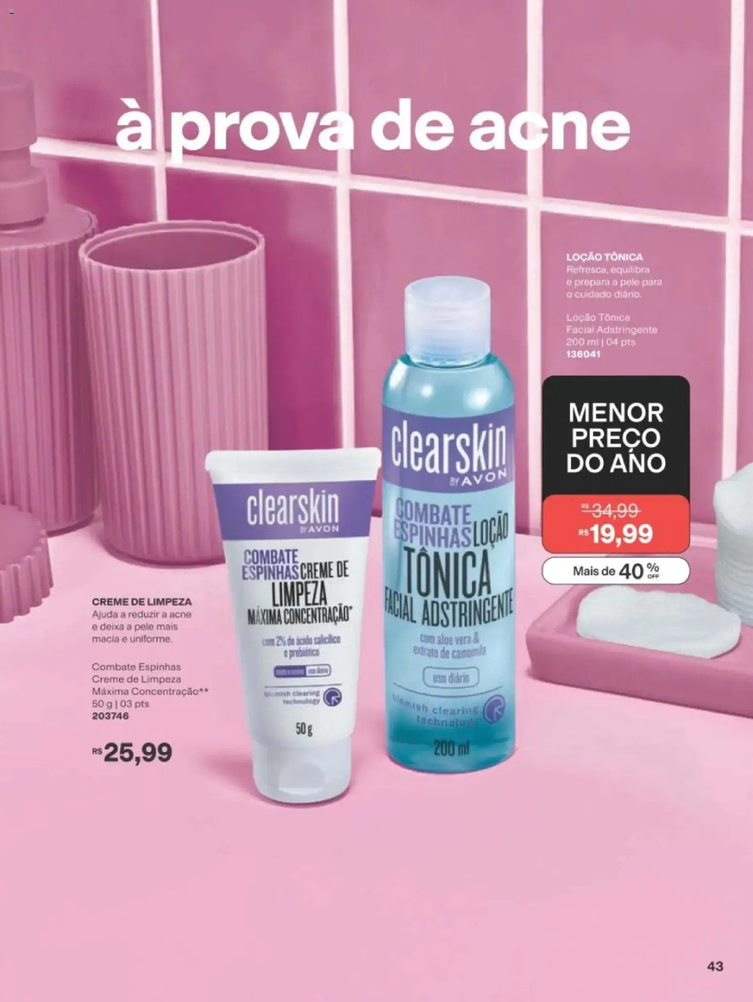 Encarte de Avon K-Beauty - Ciclo 10/2026 22 de junho até 13 de julho 2026 - Pagina 43