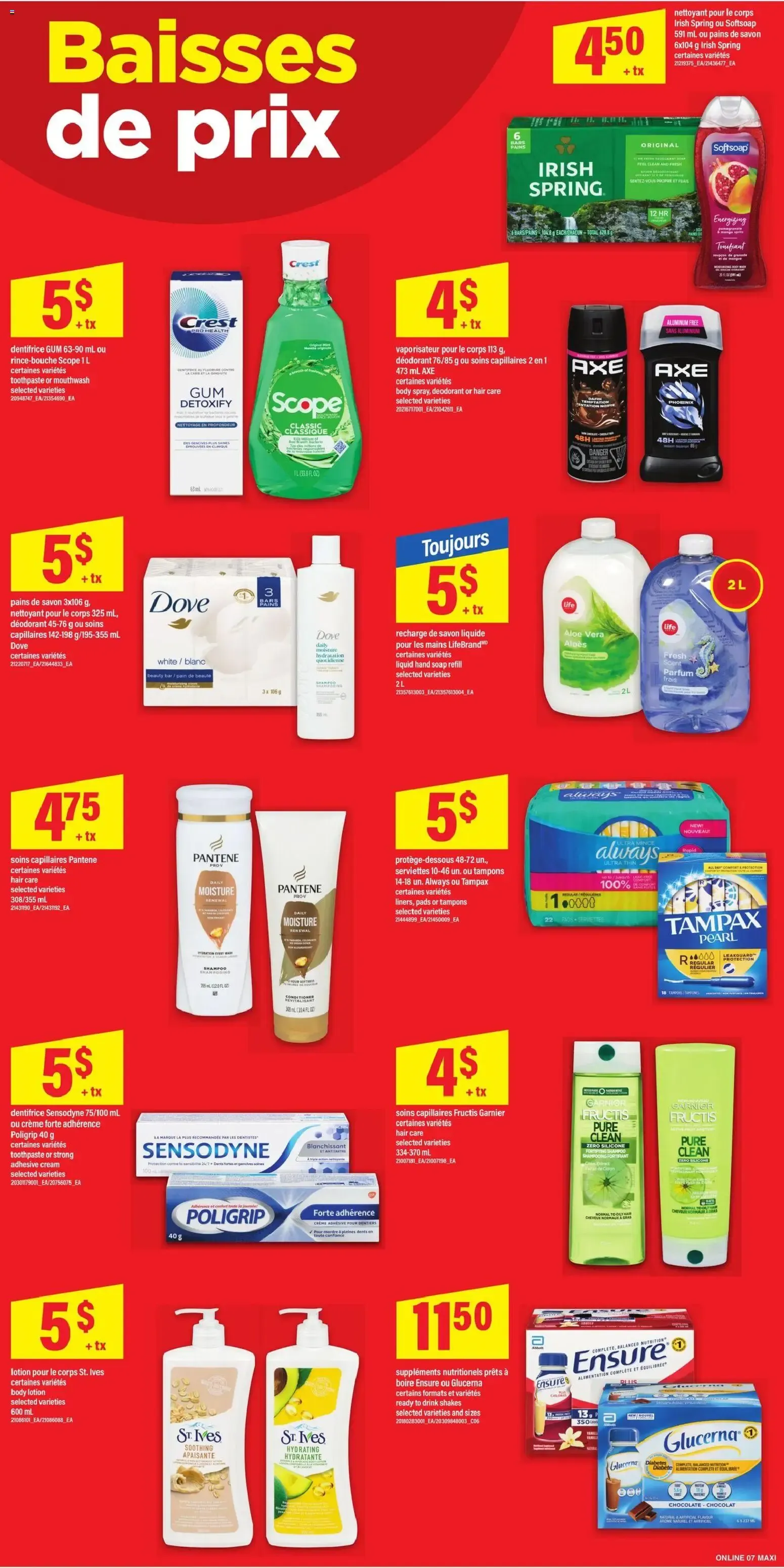 Maxi weekly flyer / circulaire from Sep 24, 2026 > weekly specials & deals from September 24 to September 30 2026 - flyer page 13