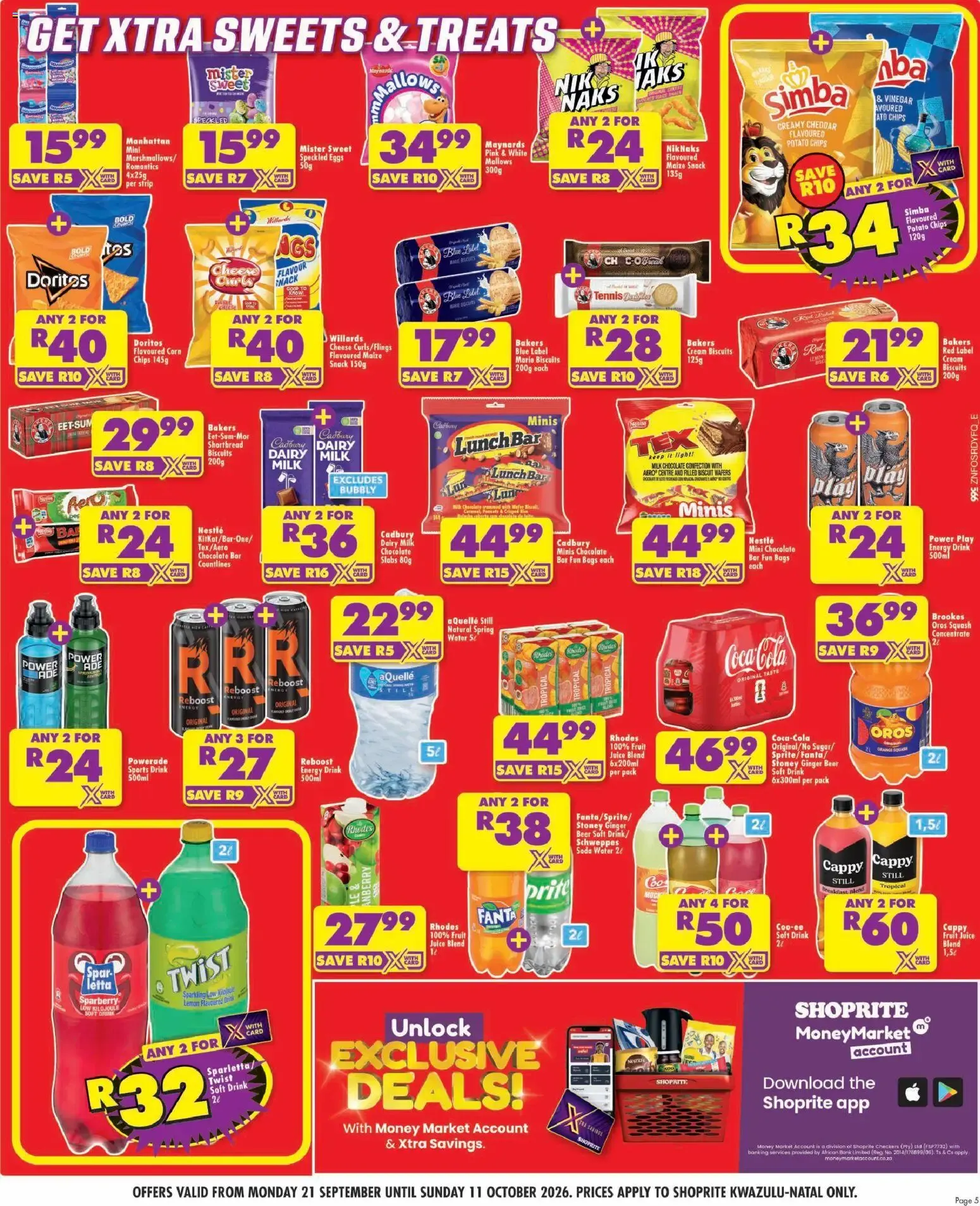 Shoprite Specials (21/09/2026 - 11/10/2026) → Online Catalogue from 21 September to 11 October 2026 - Catalogue Page 5