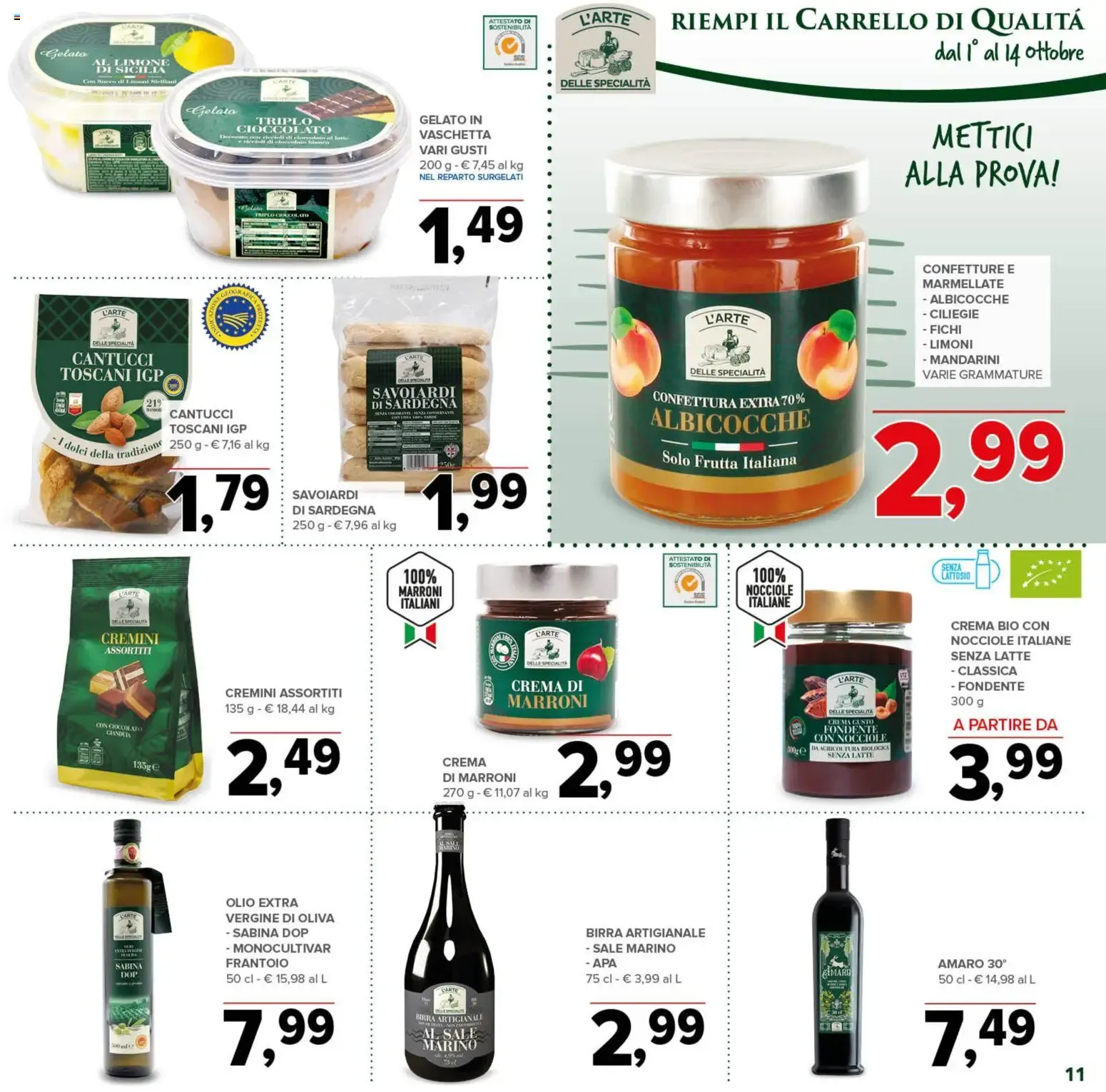 Todis: Offerte dal 1 al 14 Ottobre da 1 ottobre a 14 ottobre di 2026 - Pagina del volantino 11