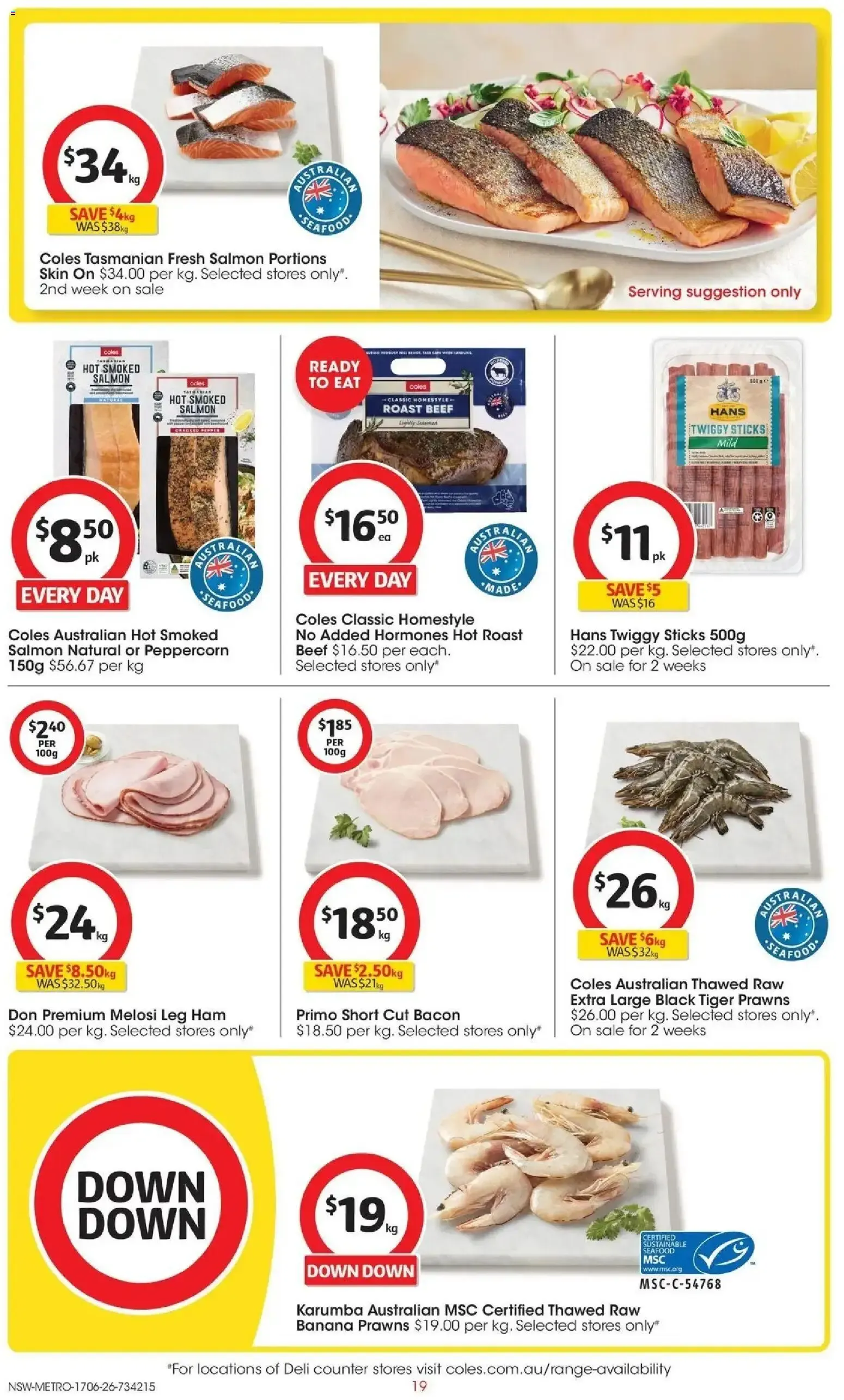 Coles catalogue valid from 17/06/2026 > Online Australia - Catalogue valid from 17 June to 23 June 2026 - page 19