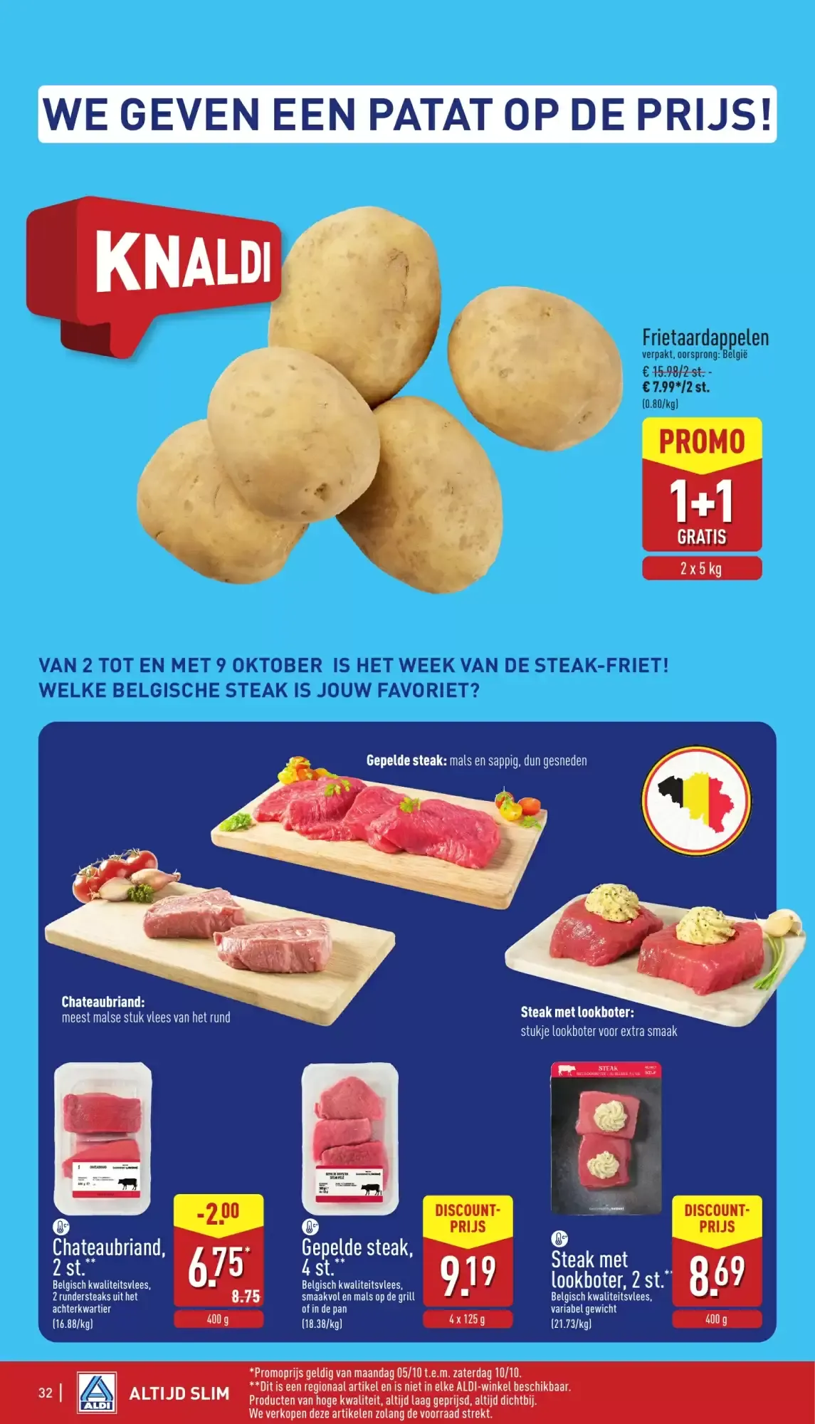 ALDI Folder: aanbiedingen van 05/10 t.e.m. 10/10 van 5 oktober tot 10 oktober 2026 - folder pagina 32