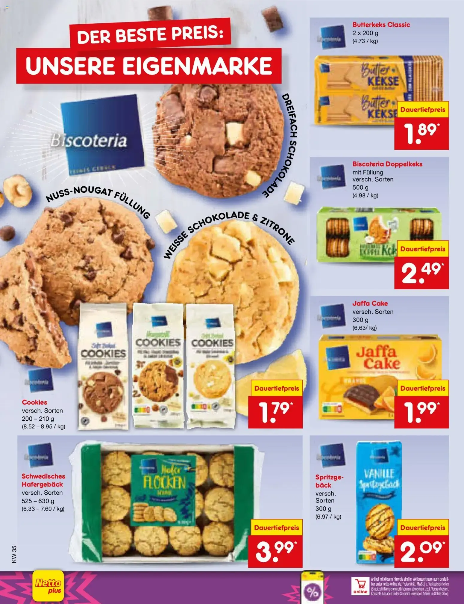 Netto Marken-Discount Prospekt (ab 24.08.2026) » Angebote von 24. August bis 29. August 2026 - Prospekt seite 32