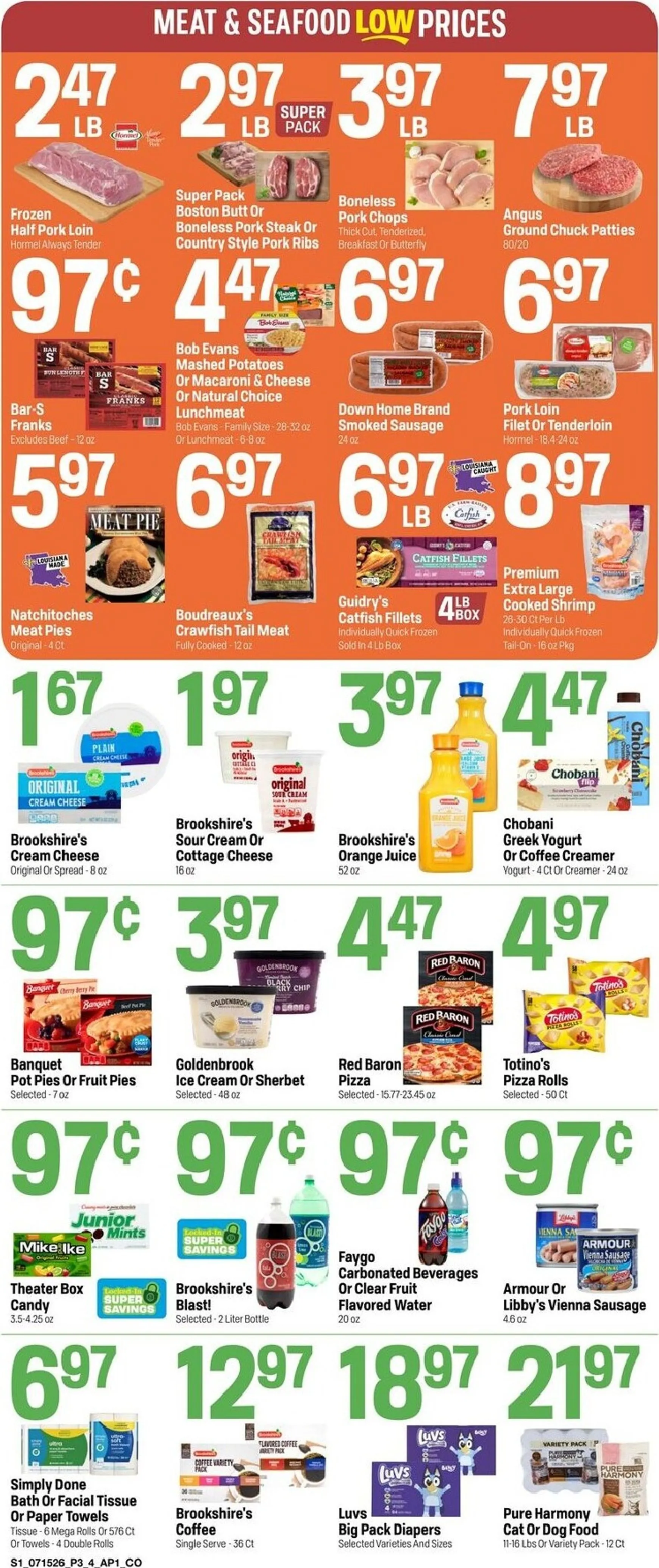 Weekly ad Current Super 1 Foods leaflet valid from Wednesday 07/15/2026 to Tuesday 07/21/2026 from July 15 to July 21 2026 - Page 3