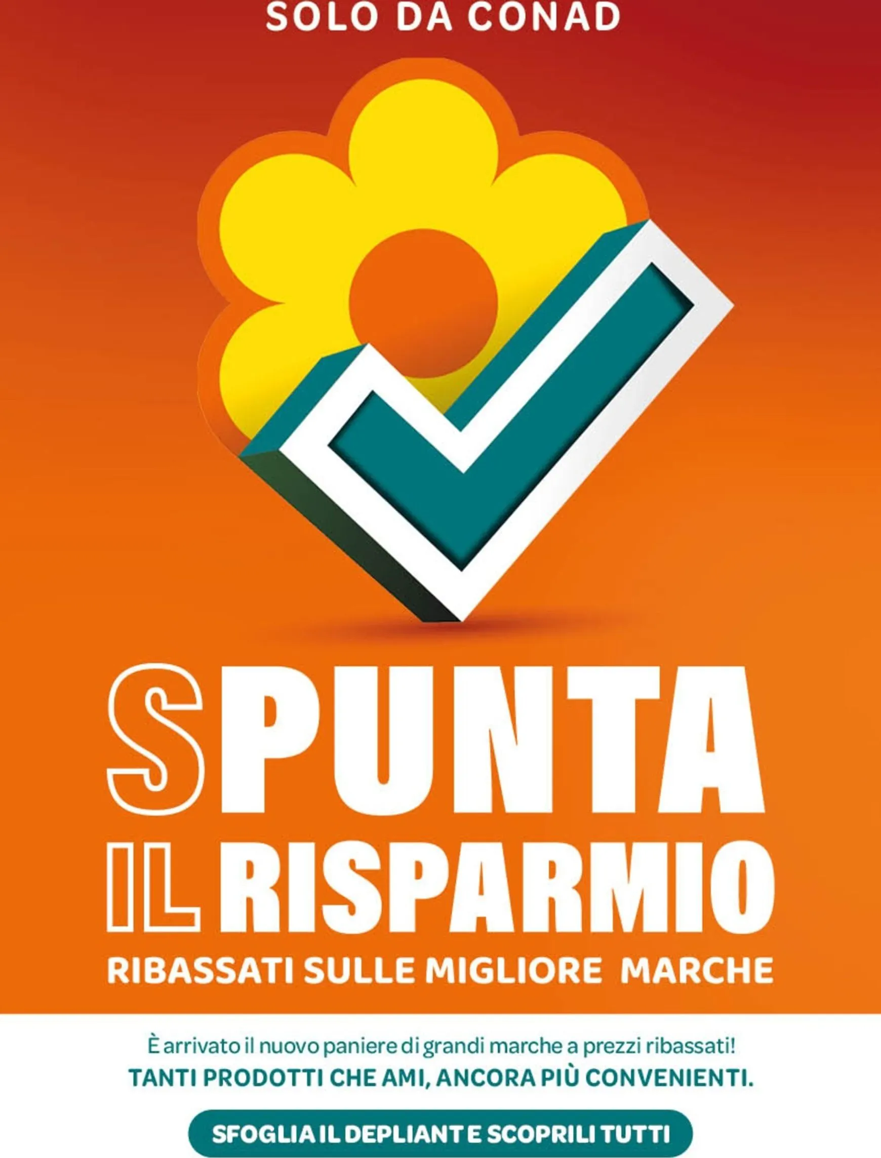 Spunta il risparmio da Conad da 1 settembre a 30 settembre di 2026 - Pagina del volantino 1