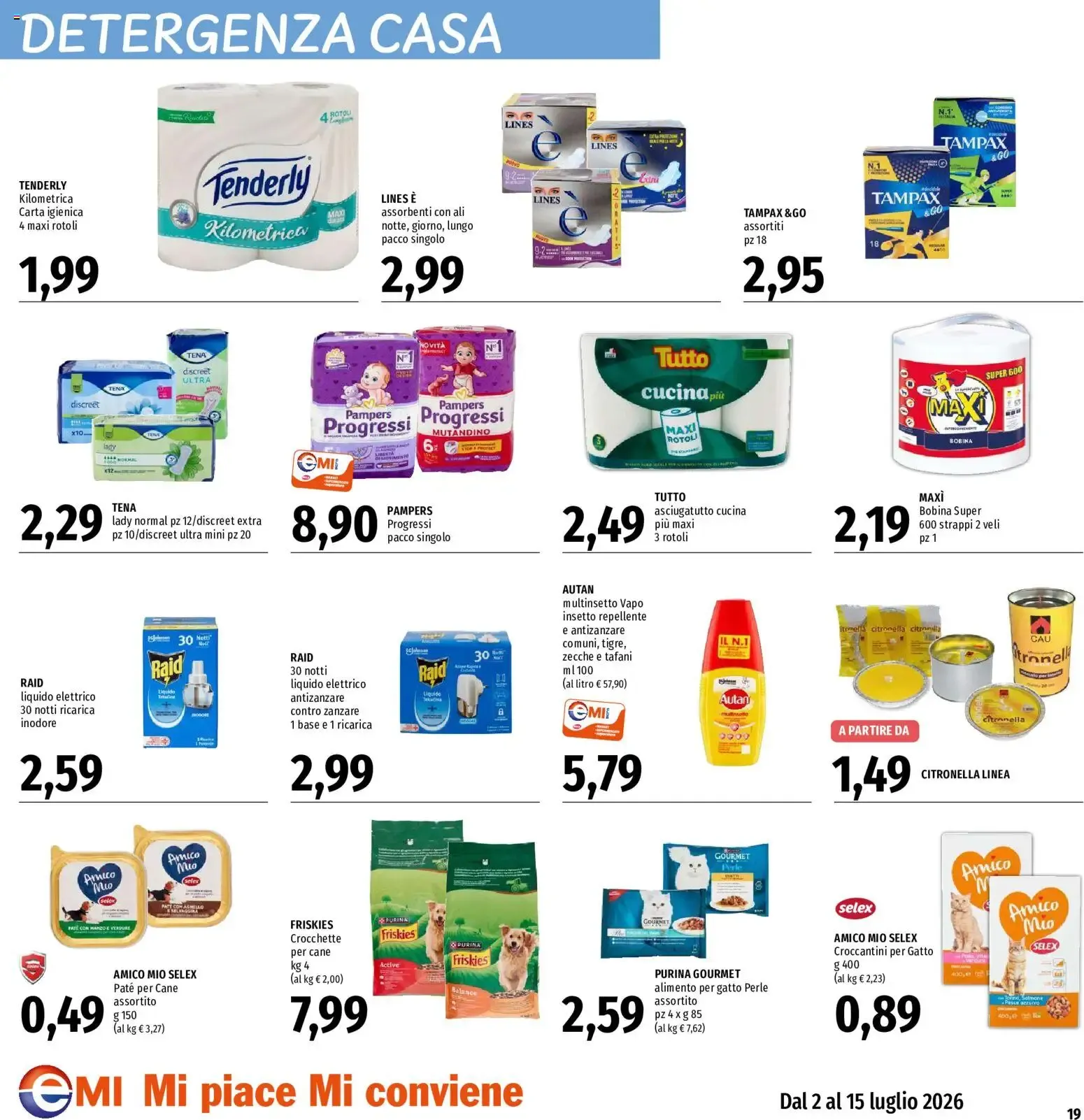 EMI volantino dal 02/07/2026 - online Offerte da 2 luglio a 15 luglio di 2026 - Pagina del volantino 19