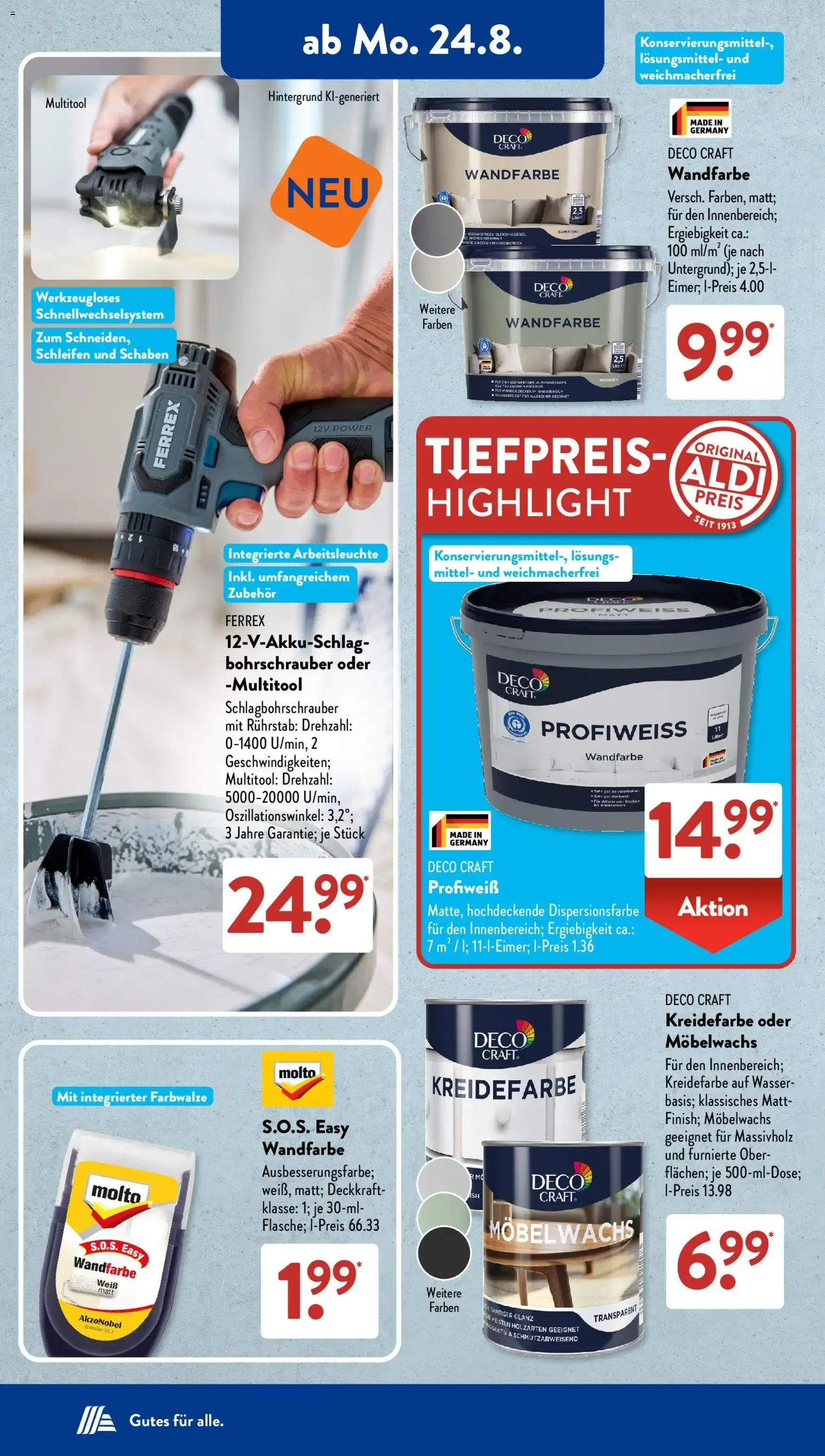 Aldi Süd Prospekt (ab 24.08.2026) zum Blättern von 24. August bis 29. August 2026 - Prospekt seite 2
