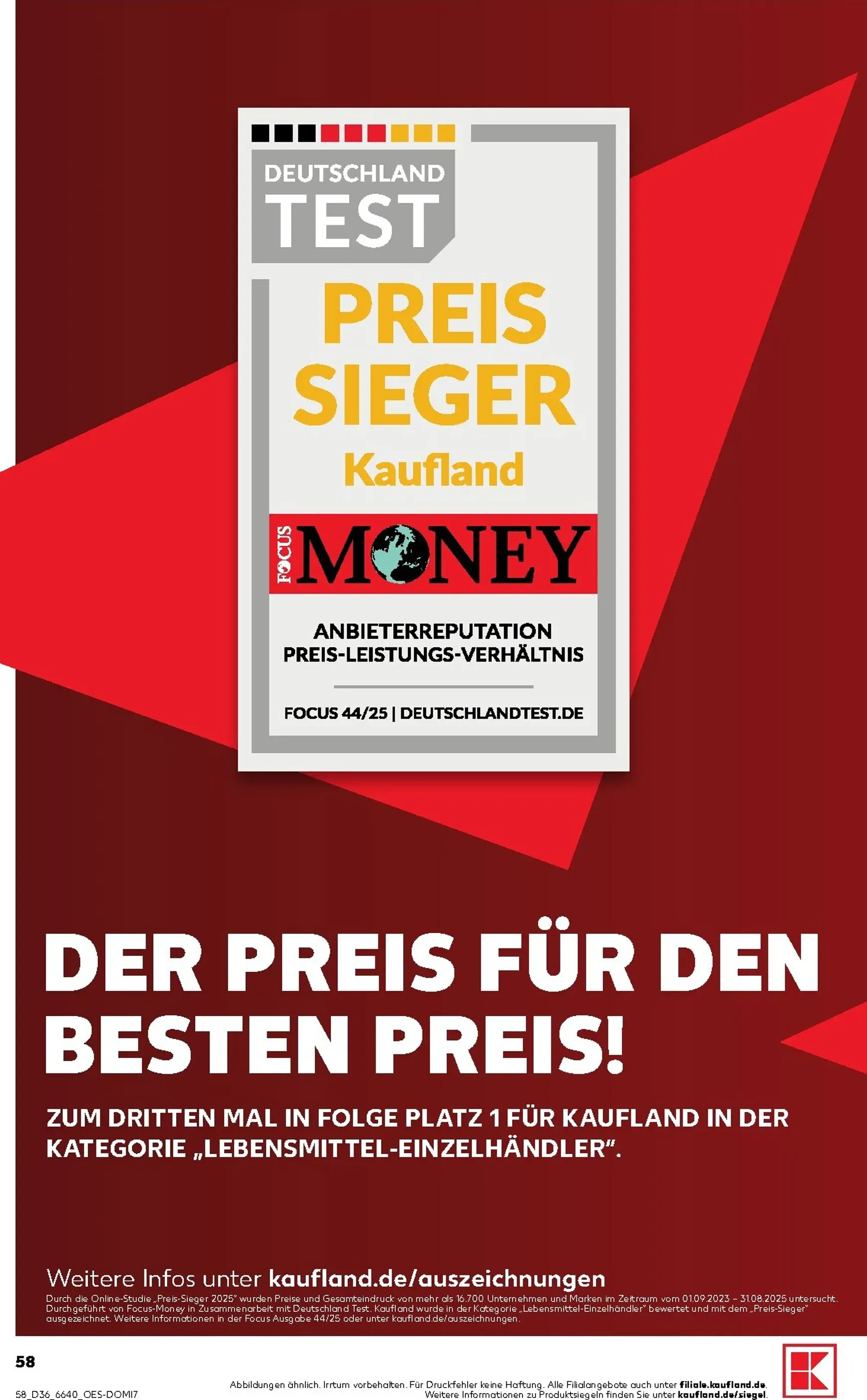 Neuer Kaufland Prospekt – von Donnerstag 03.09.2026 bis Mittwoch 09.09.2026 von 3. September bis 9. September 2026 - Prospekt seite 59