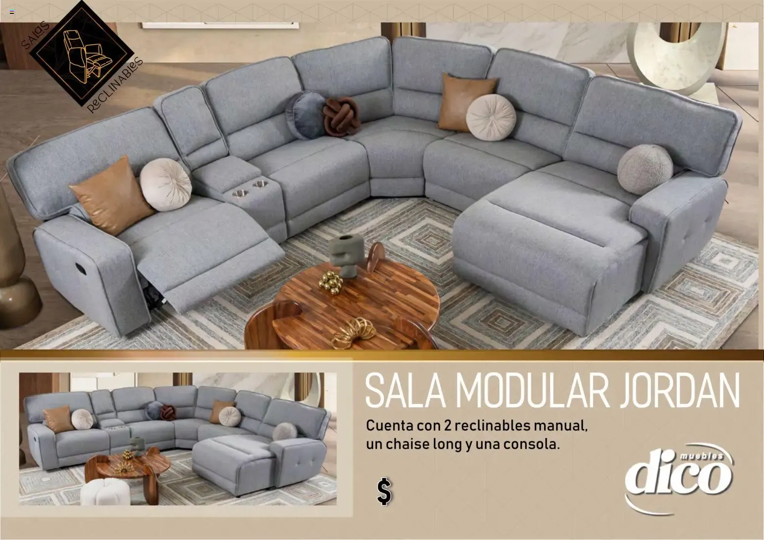 Catálogo de Muebles Dico catálogo Salas reclinables (27/03/2026 - 31/08/2026) - catálogo en línea 27 de marzo al 31 de agosto 2026 - Pagina 6