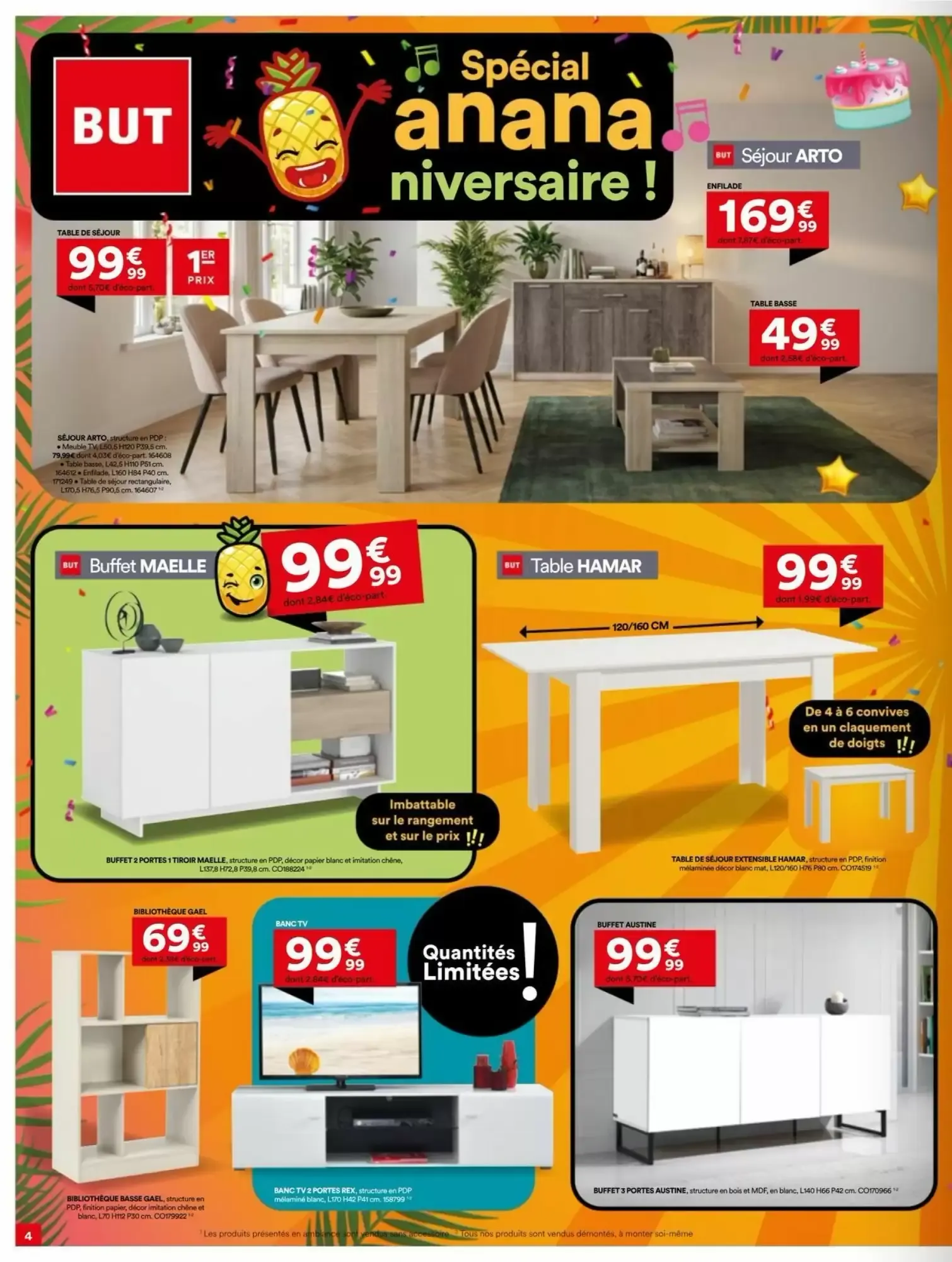 Joyeux Anana Niversaire! du 17 août au 5 septembre 2026 - Catalogue page 4