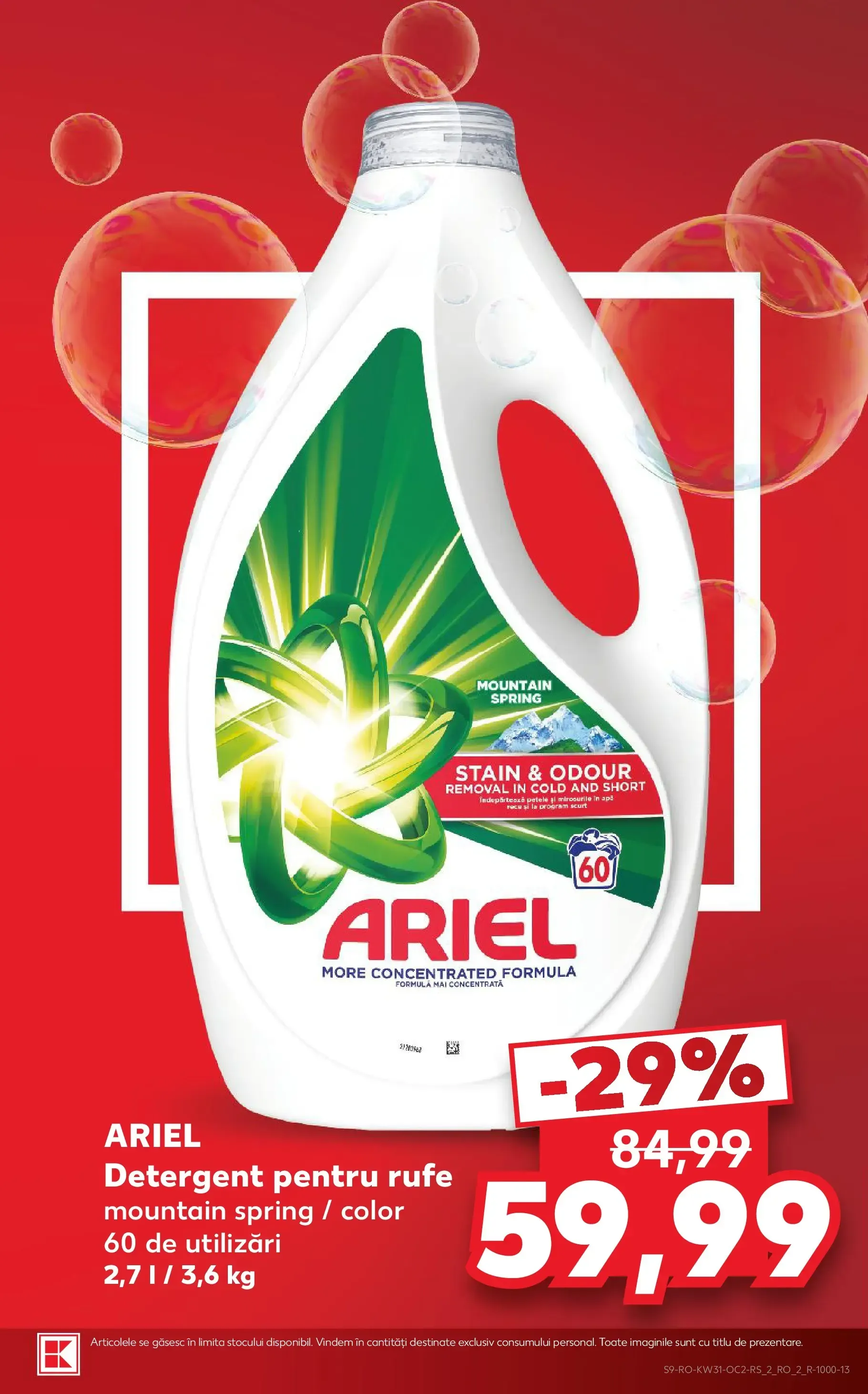 Catalog Kaufland și brandurile tale preferate te trimit la SAGA by KAUFLAND de la 29 iulie până la 4 august 2026 - Revista Pagina 9