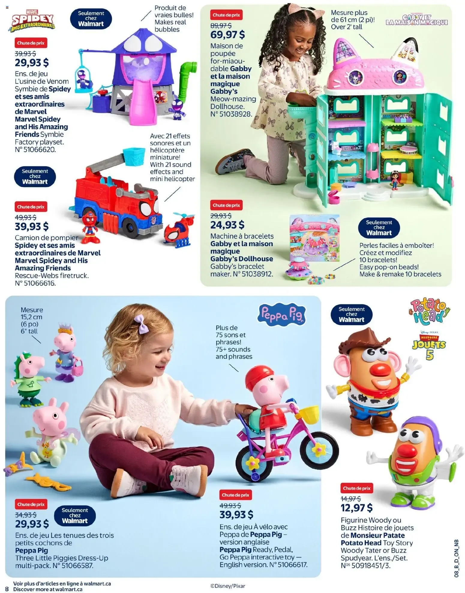 Walmart circulaire - Livret des jouets from Oct 15, 2026 > weekly specials & deals from October 15 to December 23 2026 - flyer page 10