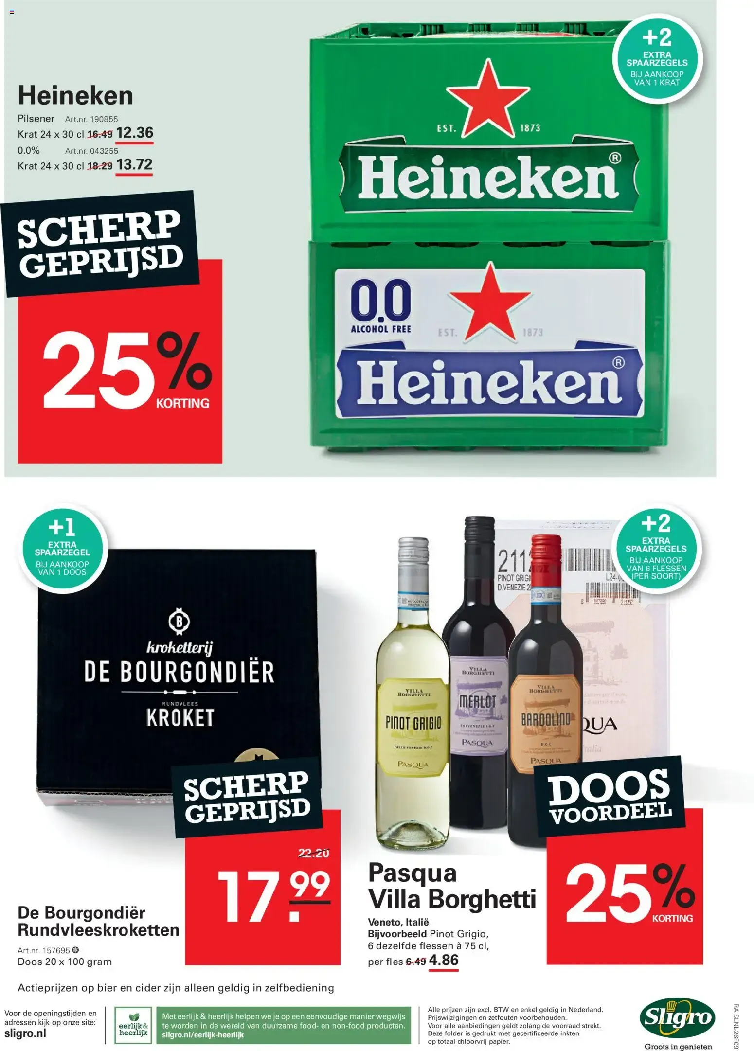 Sligro Restaurantactie: Spaar voor korting en ofertas de vinos van 2 juli tot 20 juli 2026 - Folder pagina 20