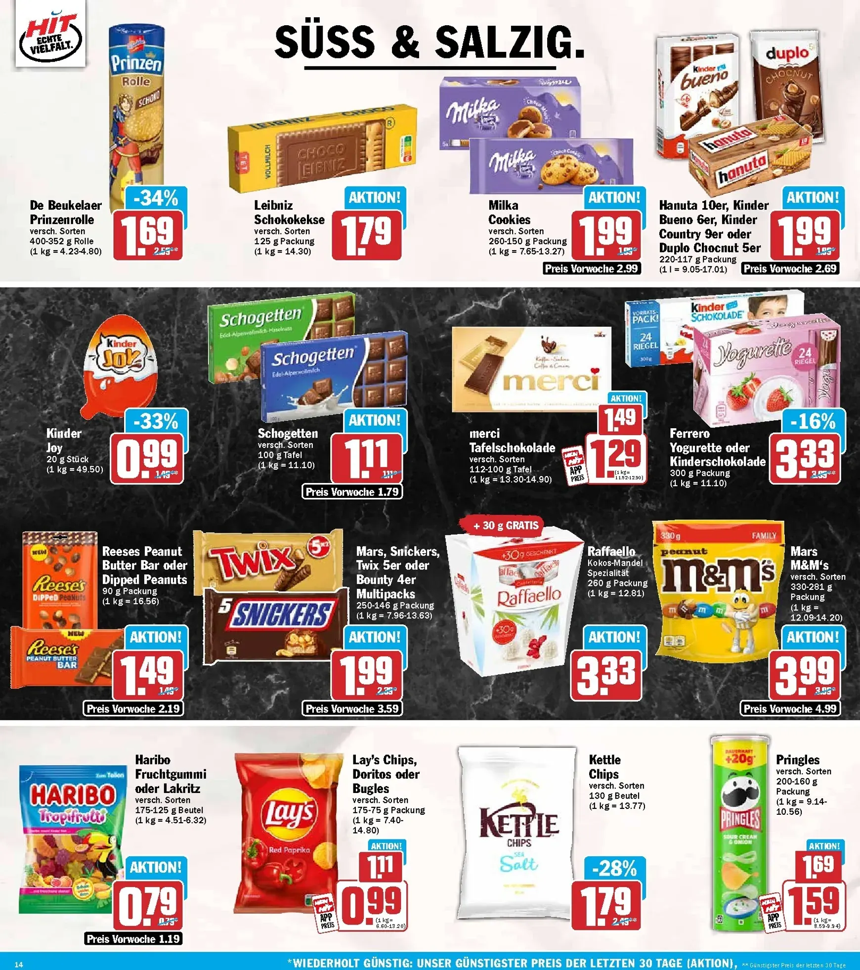 Hit Prospekt – von Montag 20.07.2026 bis Samstag 25.07.2026 von 20. Juli bis 25. Juli 2026 - Prospekt seite 14