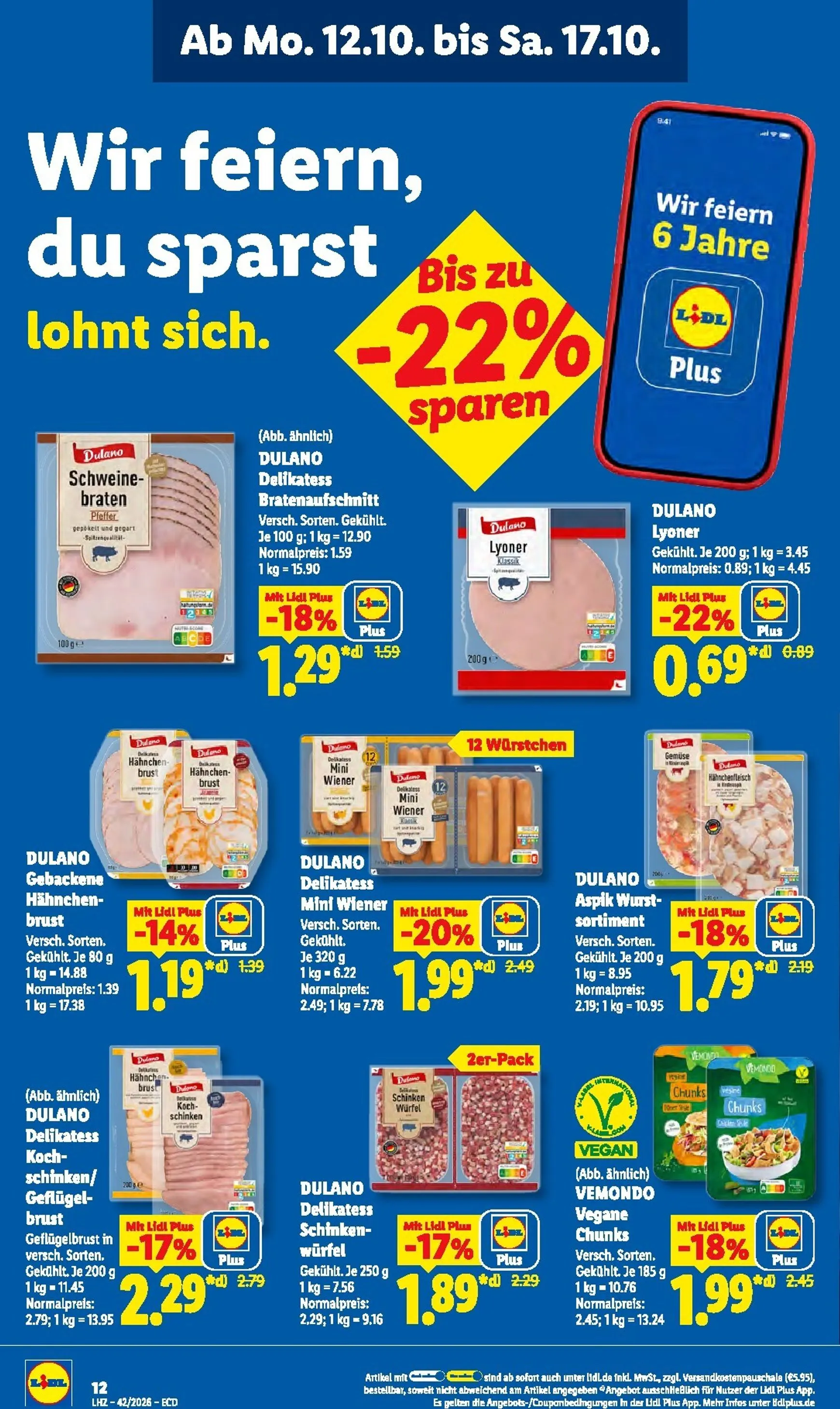 Lidl Prospekt nächste Woche – von Montag 12.10.2026 bis Samstag 17.10.2026 von 12. Oktober bis 17. Oktober 2026 - Prospekt seite 23