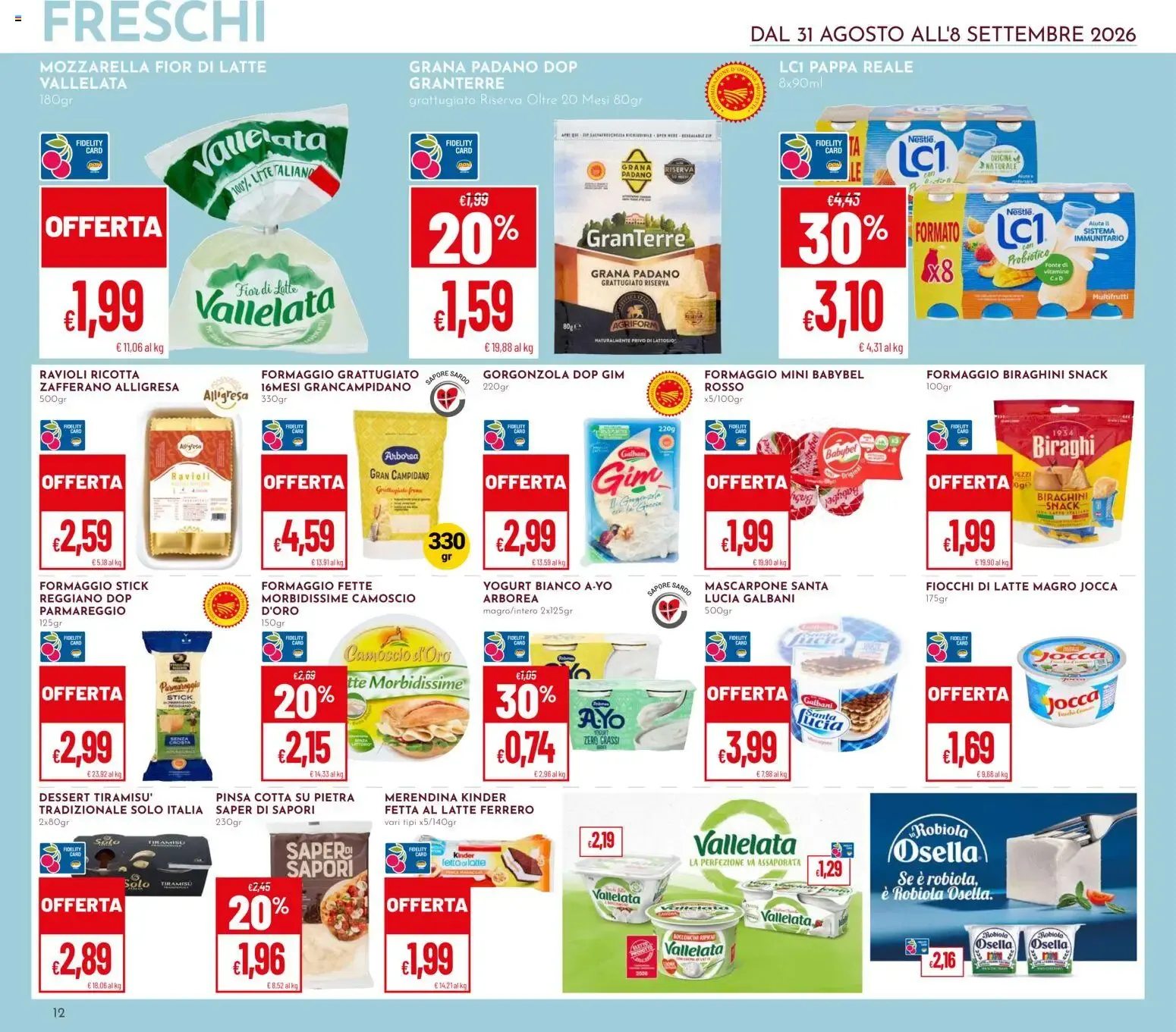 Iper Pan & Superpan: Offerte al Costo da 31 agosto a 8 settembre di 2026 - Pagina del volantino 12