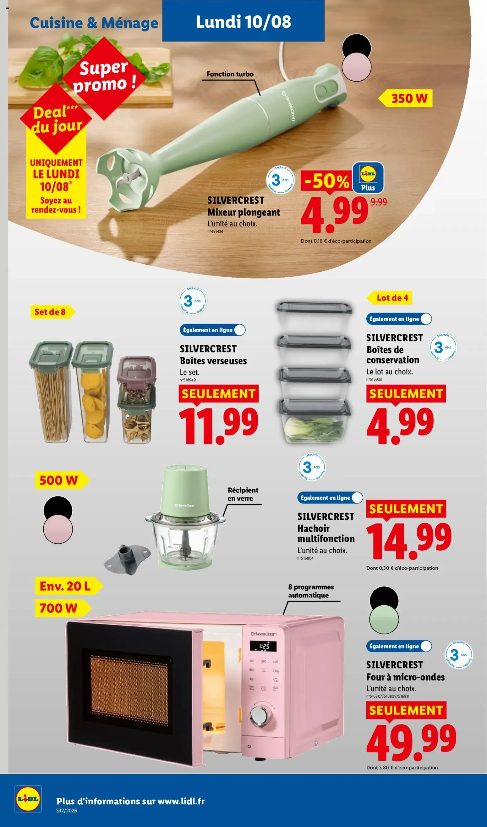 Catalogue LIDL du 06/08/2026 | Promo prospectus en ligne du 6 août au 12 août 2026 - Catalogue page 56