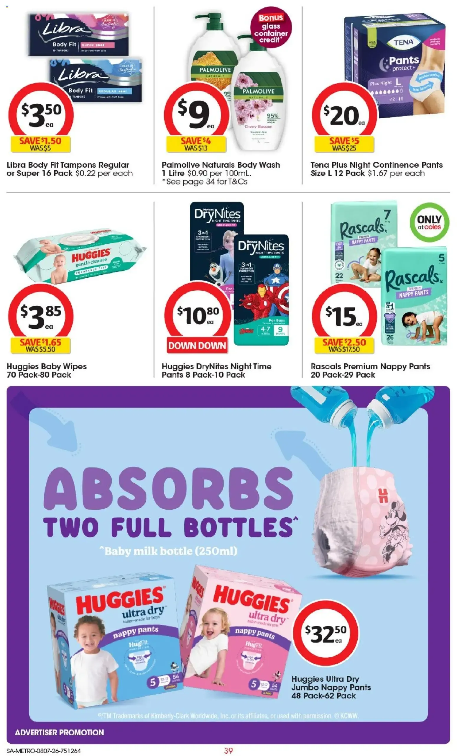 Coles catalogue valid from 08/07/2026 > Online Australia - Catalogue valid from 8 July to 14 July 2026 - page 39